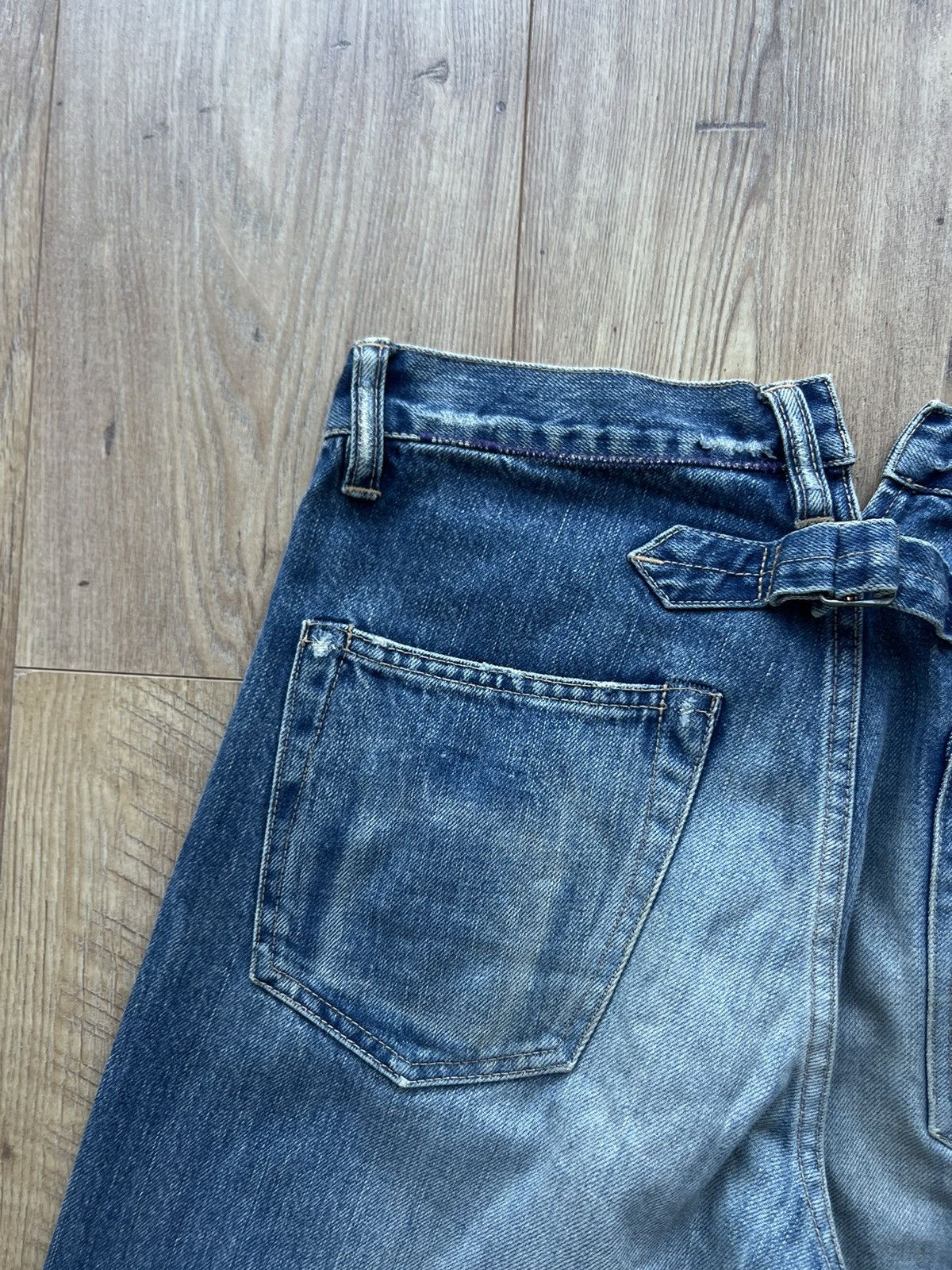 HYSTERIC GLAMOUR KINKY TEDDY BEAR SELVEDGE JEANS Y2K RARE