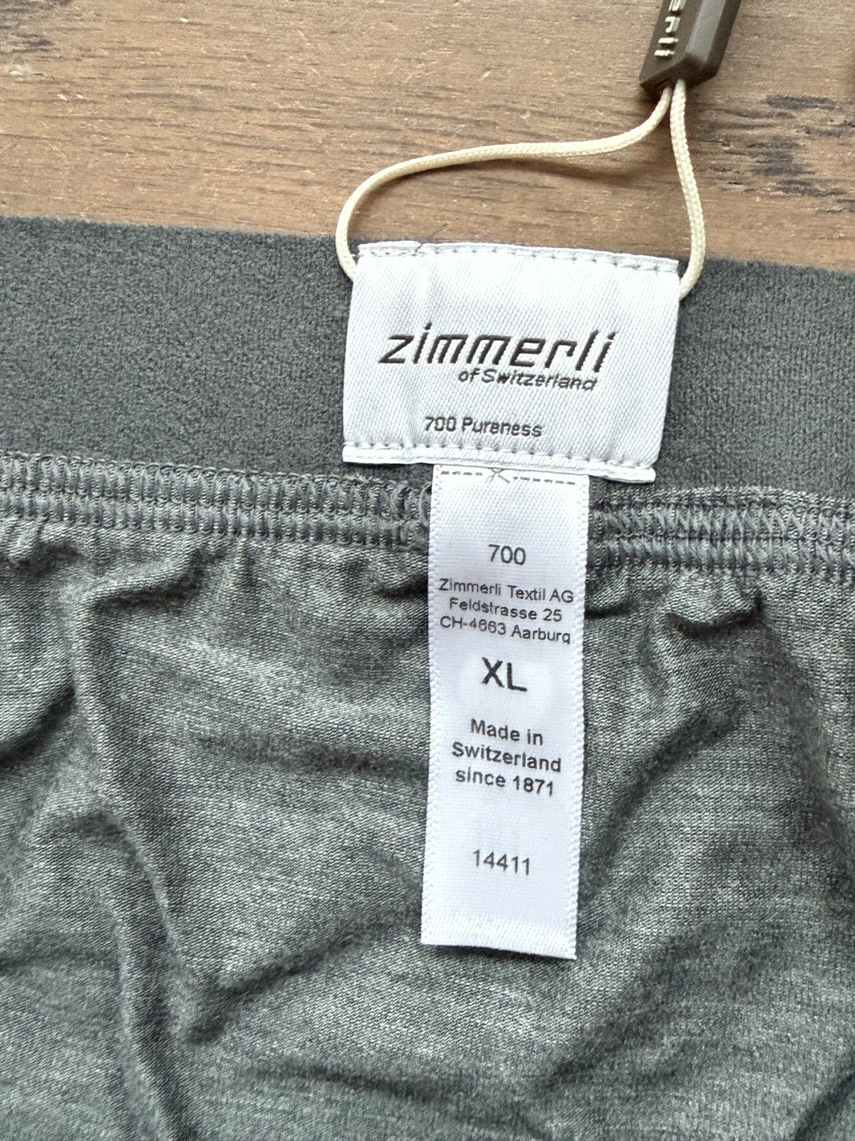 Zimmerli Zimmerli of Switzerland Handmade Pureness Brief Underwear Size 36 - 2 Thumbnail