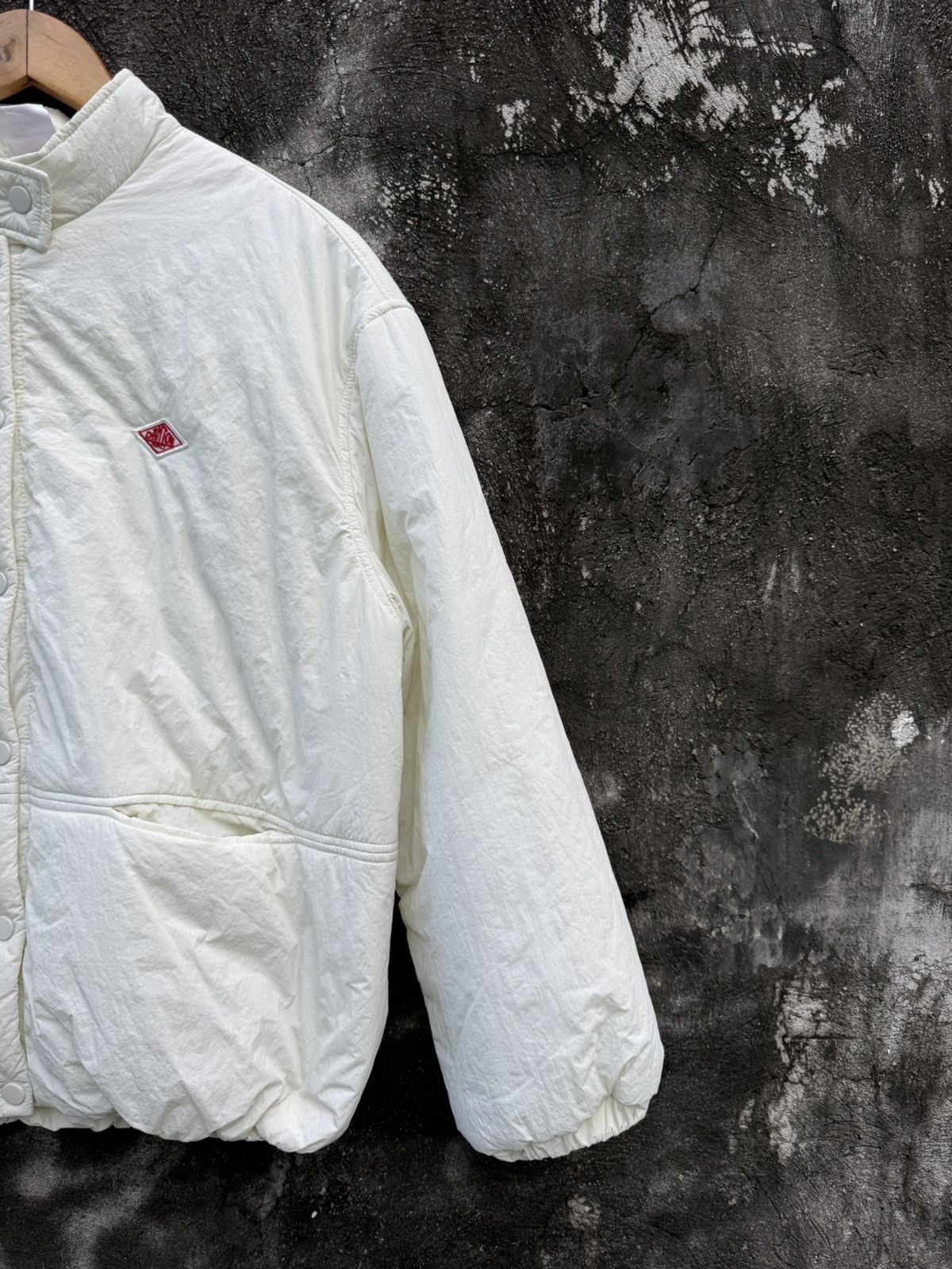 Danton Danton White Light Puffer Bomber Jacket Size US L / EU 52-54 / 3 - 2 Thumbnail
