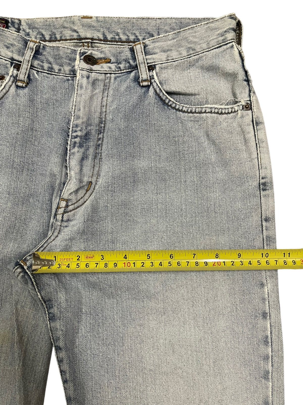 Edwin Vintage Edwin Classic Blue Wash Distress Baggy Jeans Size US 29 - 11 Thumbnail