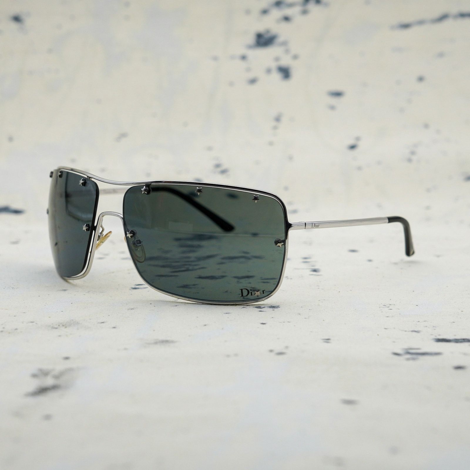 Dior Vintage dior windshield 2 italy star logo metal sunglasses Size ONE SIZE - 1 Thumbnail