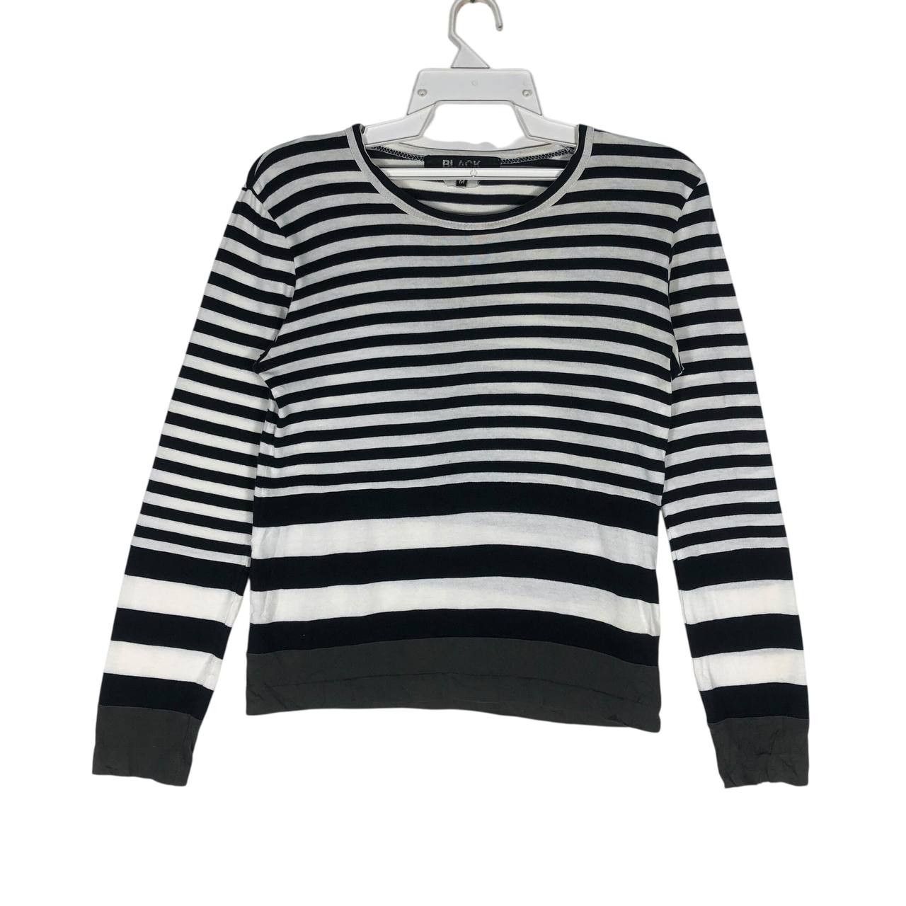 Comme des Garcons Vintage Comme des Gargons Black Long Sleeve T-Shirt Size M / US 6-8 / IT 42-44 - 1 Thumbnail