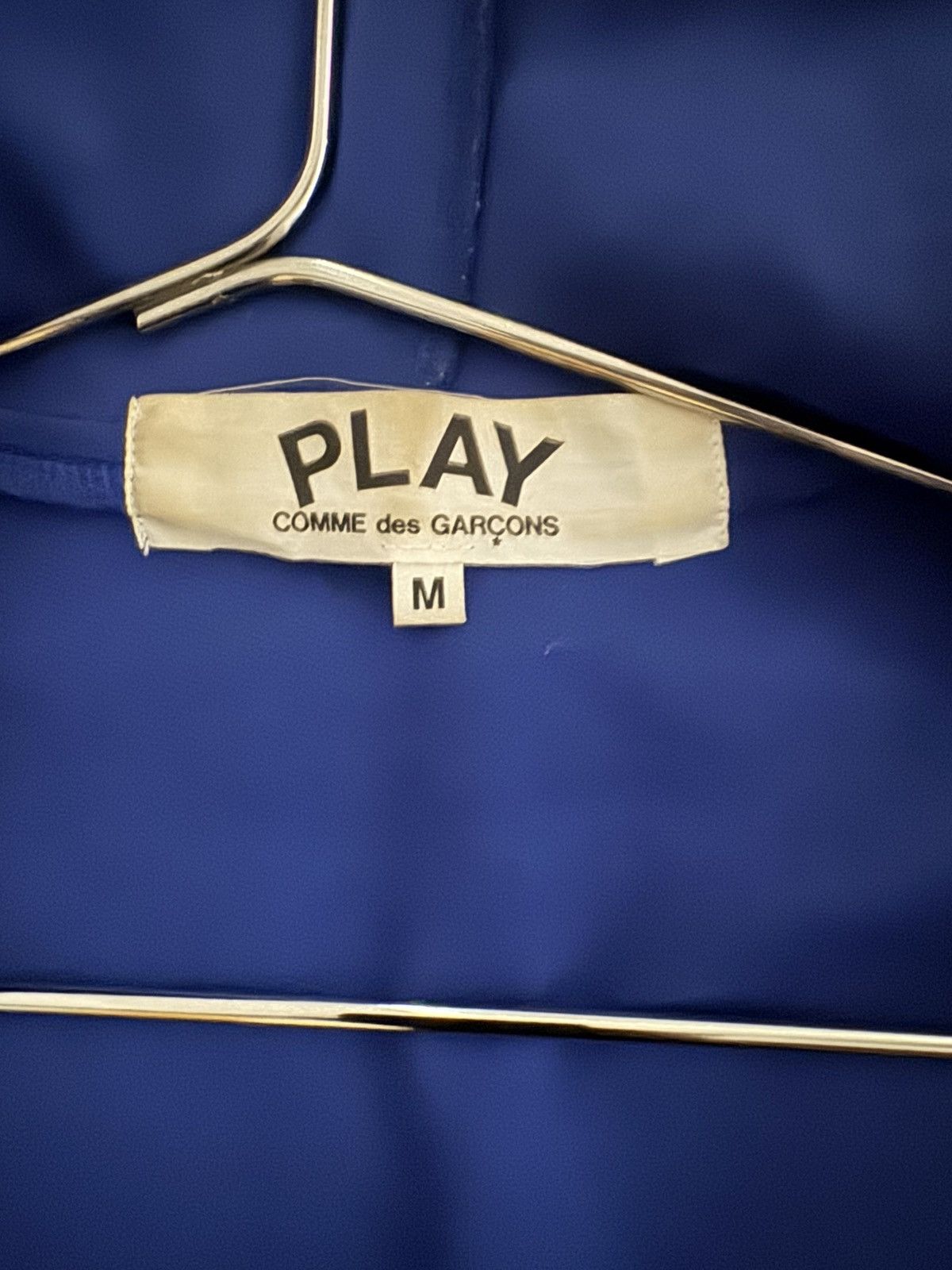 Comme des Garcons PLAY Comme des Garçons PLAY Heart Hoodie Blue Size US M / EU 48-50 / 2 - 4 Thumbnail