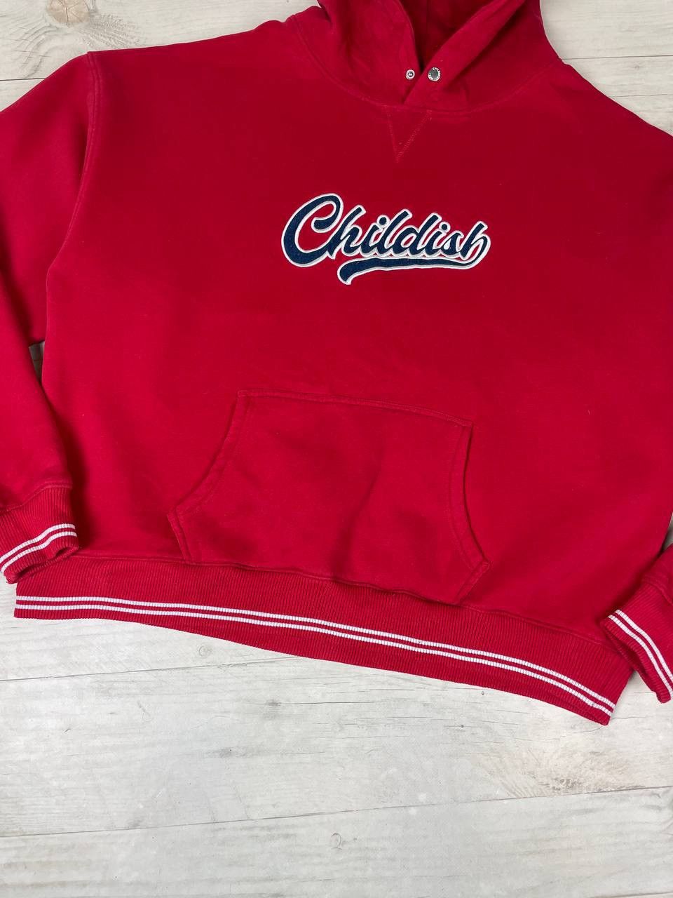 Vintage Vintage Childish 1995 Hoodie Big Logo Y2K Men Size 3XL Red Size US XXL / EU 58 / 5 - 4 Thumbnail