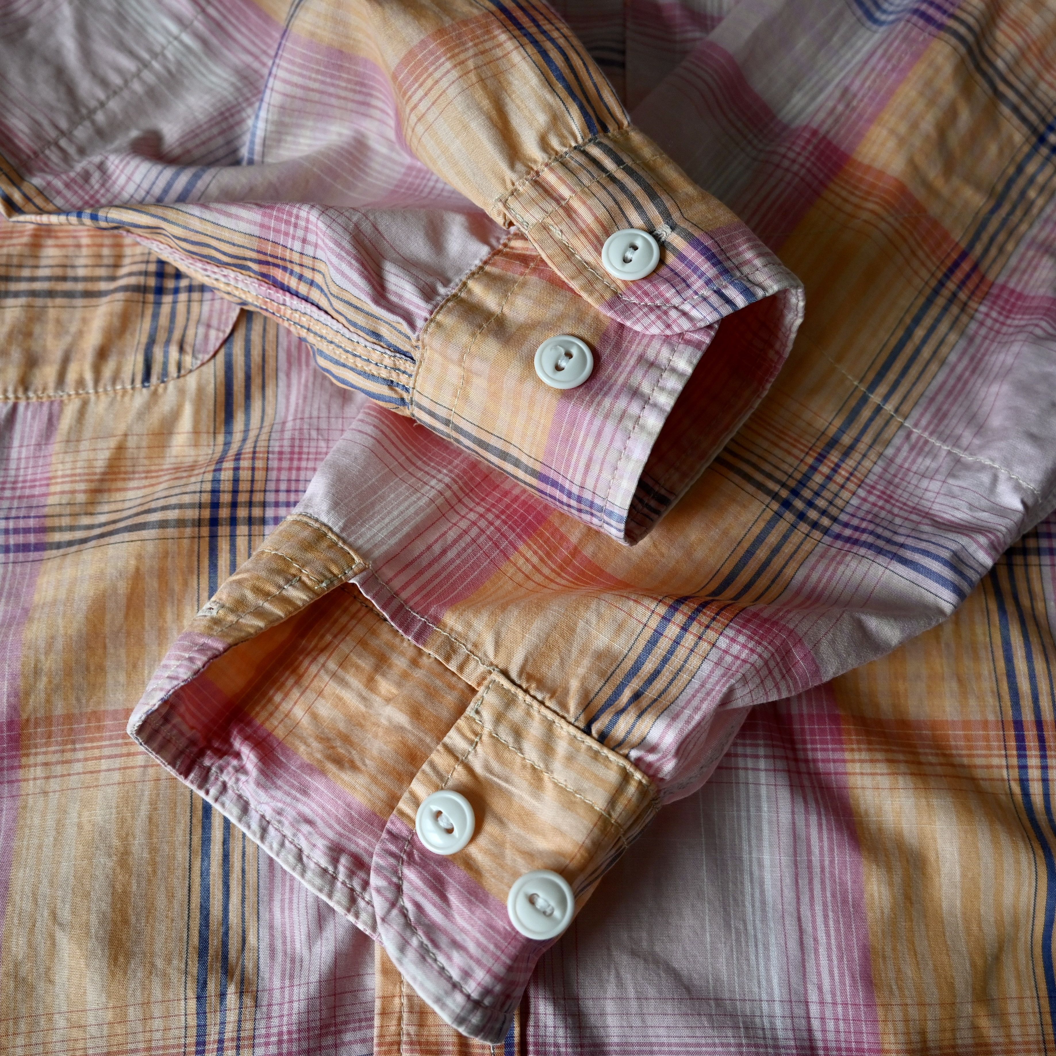 Engineered Garments VTG 2000s Engineered Garments lightweight cotton work shirt Size US S / EU 44-46 / 1 - 15 Thumbnail
