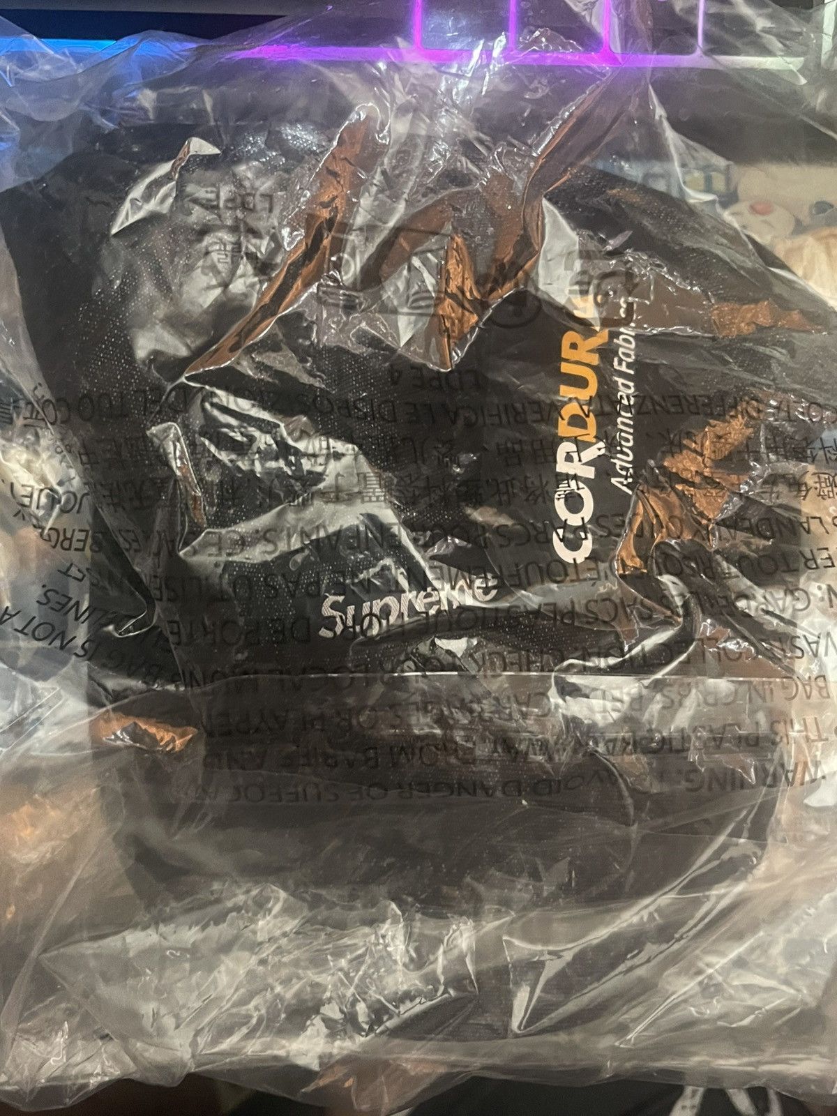 Supreme Supreme Cordura Denim Small Box 6-Panel Size ONE SIZE - 1 Thumbnail