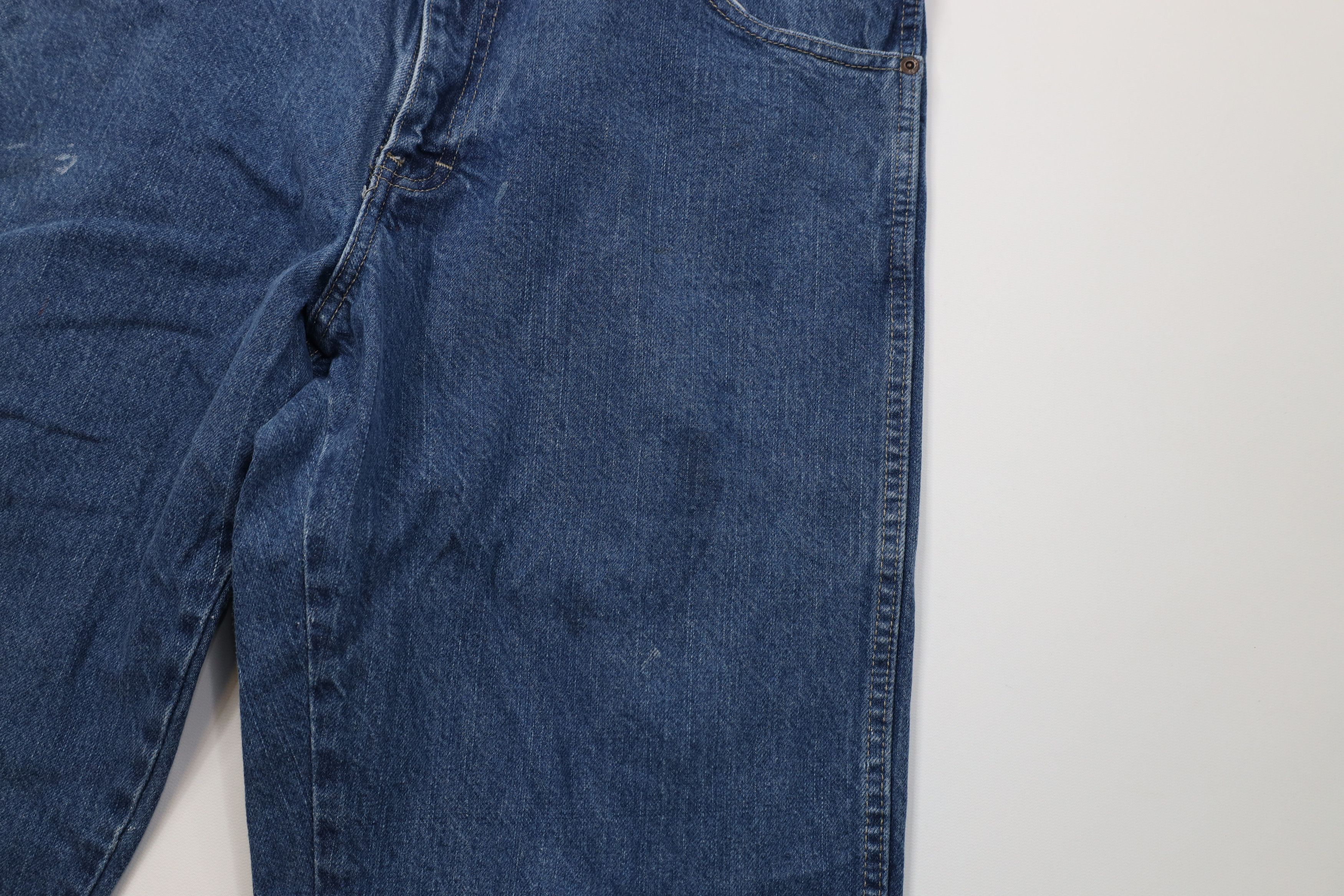 Dickies Vintage Y2K Dickies Wide Leg Dungaree Denim Jeans Blue Size US 34 / EU 50 - 7 Thumbnail