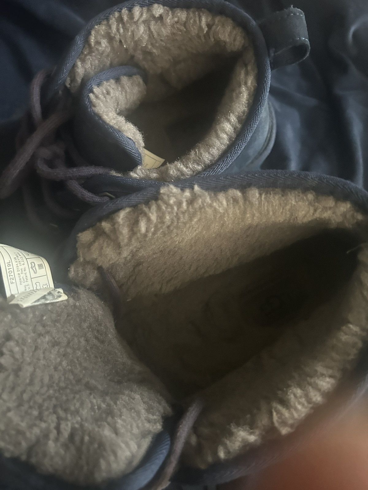 Ugg UGG Men's Neumel Suede Casual Boots (Navy) Size US 11 / EU 44 - 5 Thumbnail