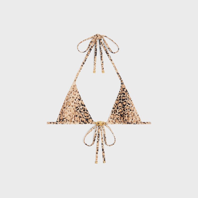 Celine o1w1db10526 2X24M2 Size : 34 / Triangle Top in Beige/Brown Size ONE SIZE - 1 Thumbnail