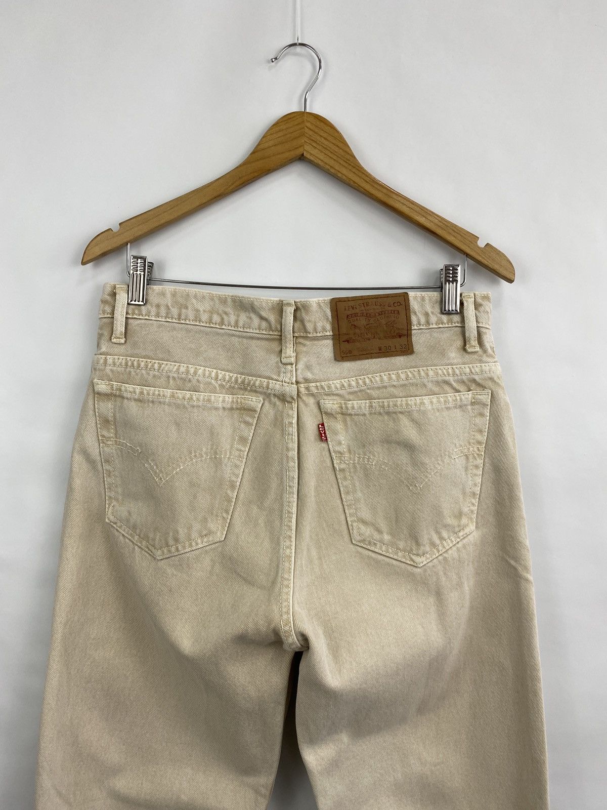 Levi's 🇺🇸 Vintage 90s Levi’s 550 Made in USA 30X32 Rare Retro Y2K Size US 32 / EU 48 - 3 Thumbnail