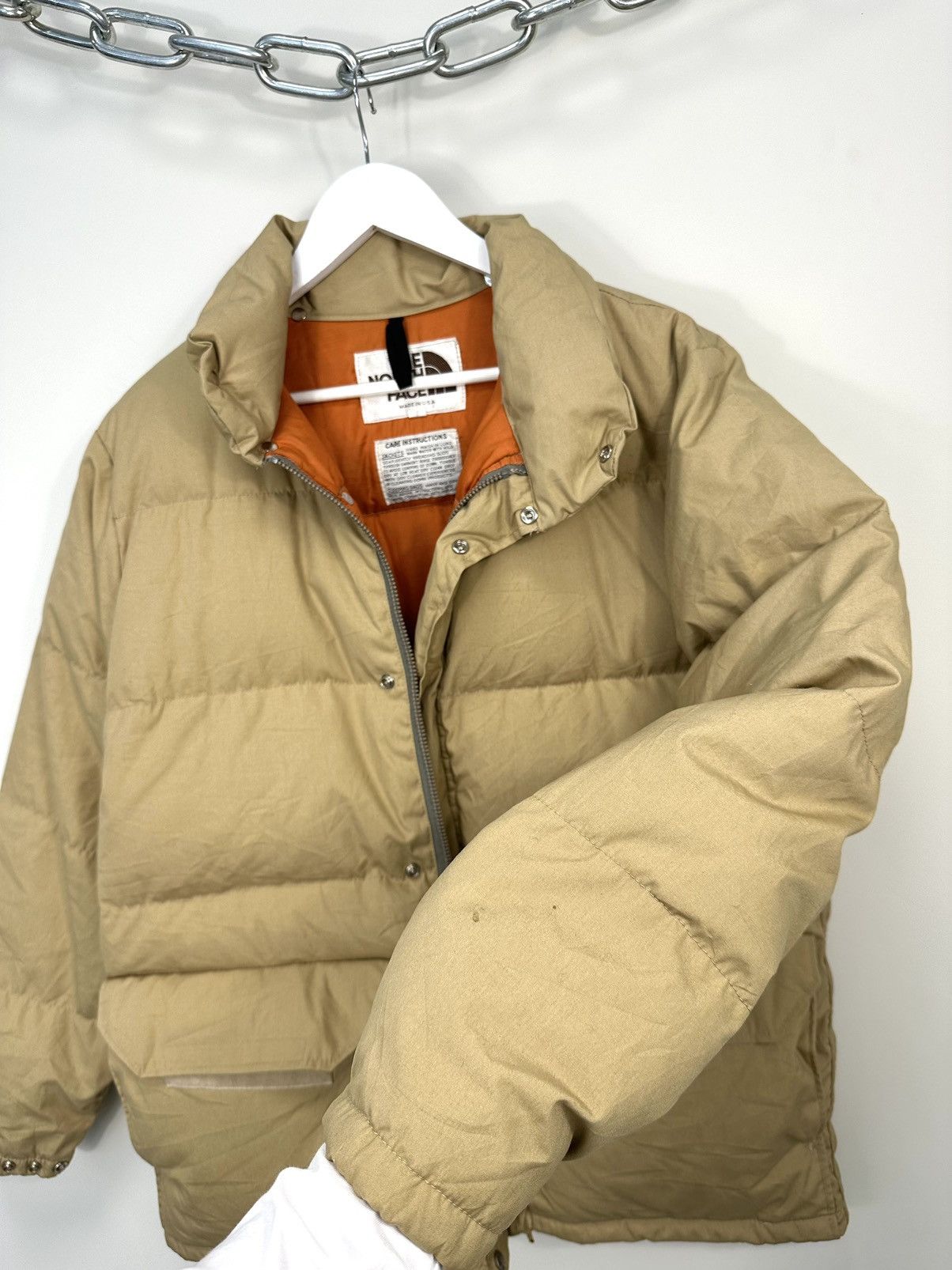 The North Face Vintage 80s The North Face Brown Tag Nuptse Puffer Jacket Size US M / EU 48-50 / 2 - 14 Thumbnail