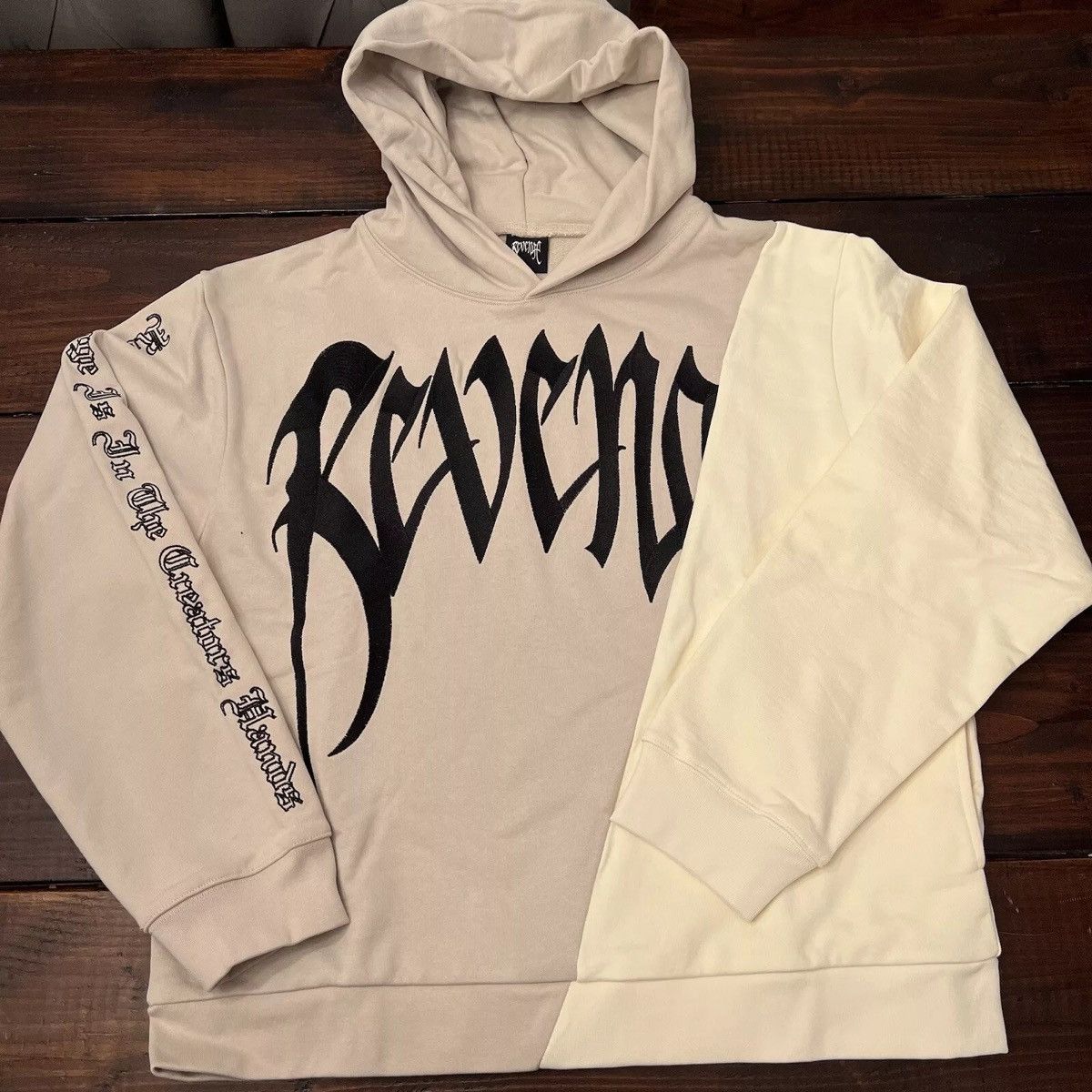 Revenge Revenge Archive Embroidered Split Arch Hoodie Size US XL / EU 56 / 4 - 2 Thumbnail