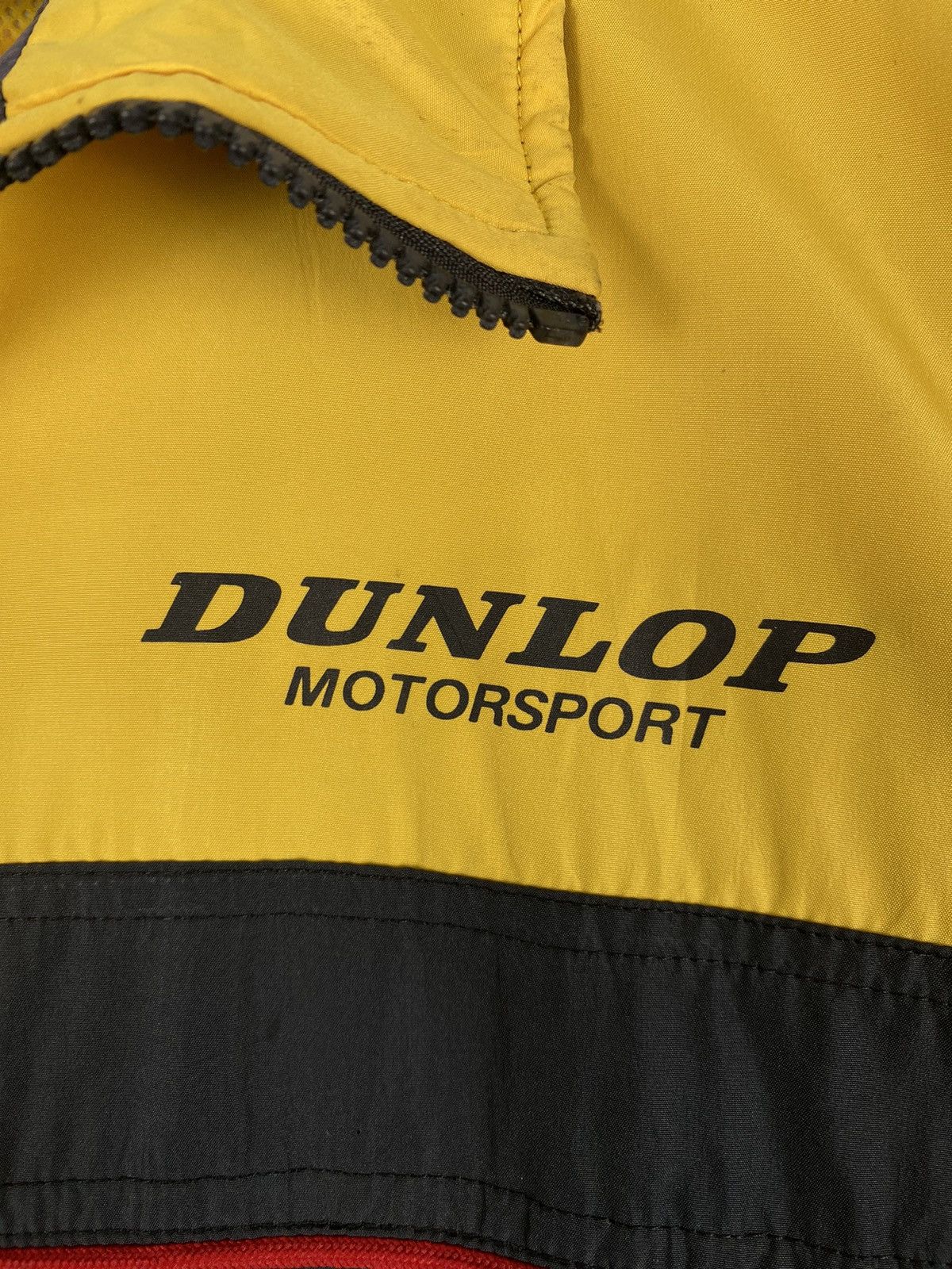 Dunlop Retro Y2k Japan Dunlop Motorsport Staff Jumper Jacket Size US L / EU 52-54 / 3 - 9 Thumbnail