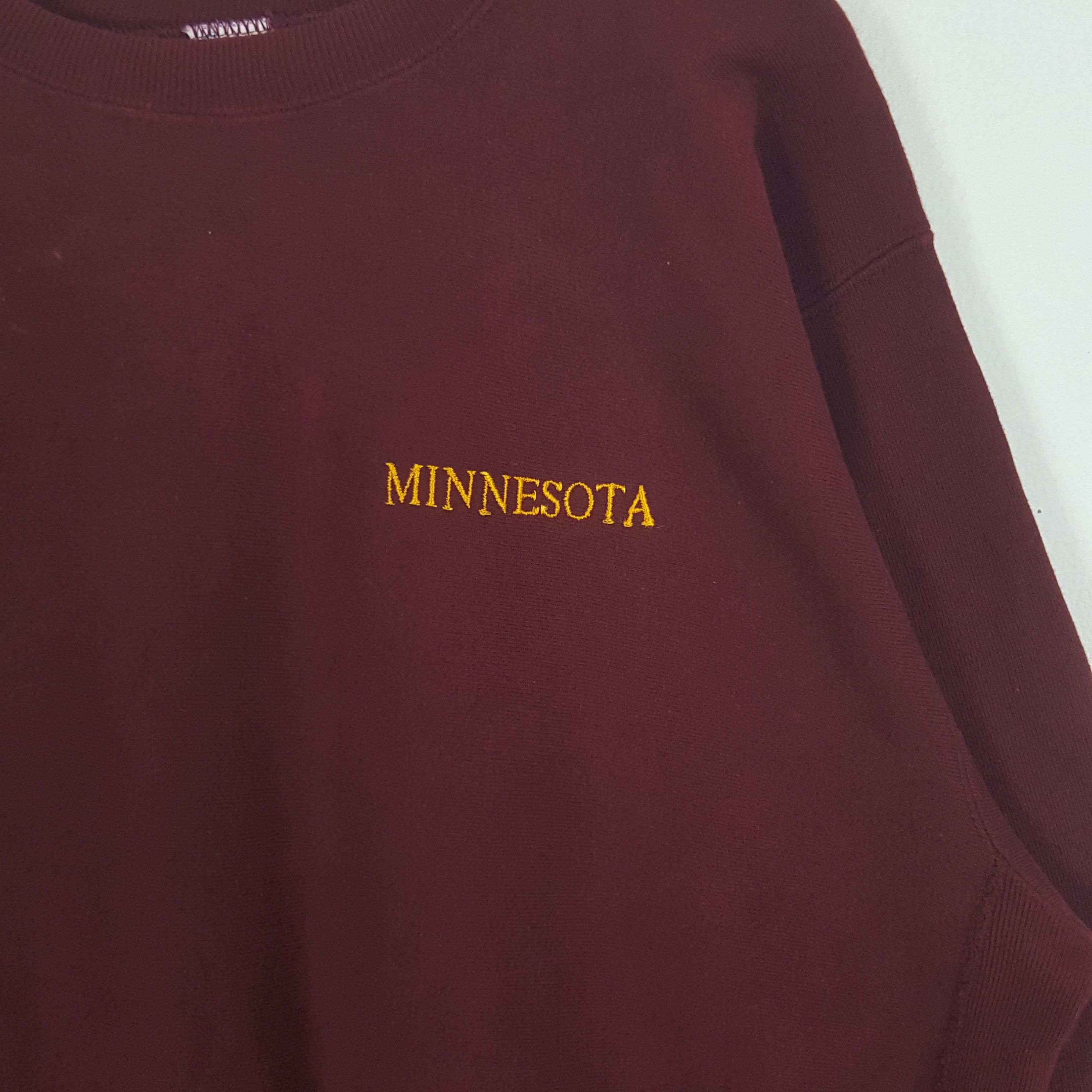Champion × Vintage Vintage Champion Minnesota American Sweatshirt Size US L / EU 52-54 / 3 - 2 Thumbnail