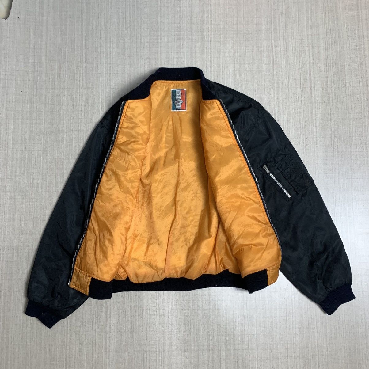 Japanese Brand 2000's japanese archive MA-1 Bomber jacket Size US L / EU 52-54 / 3 - 3 Thumbnail