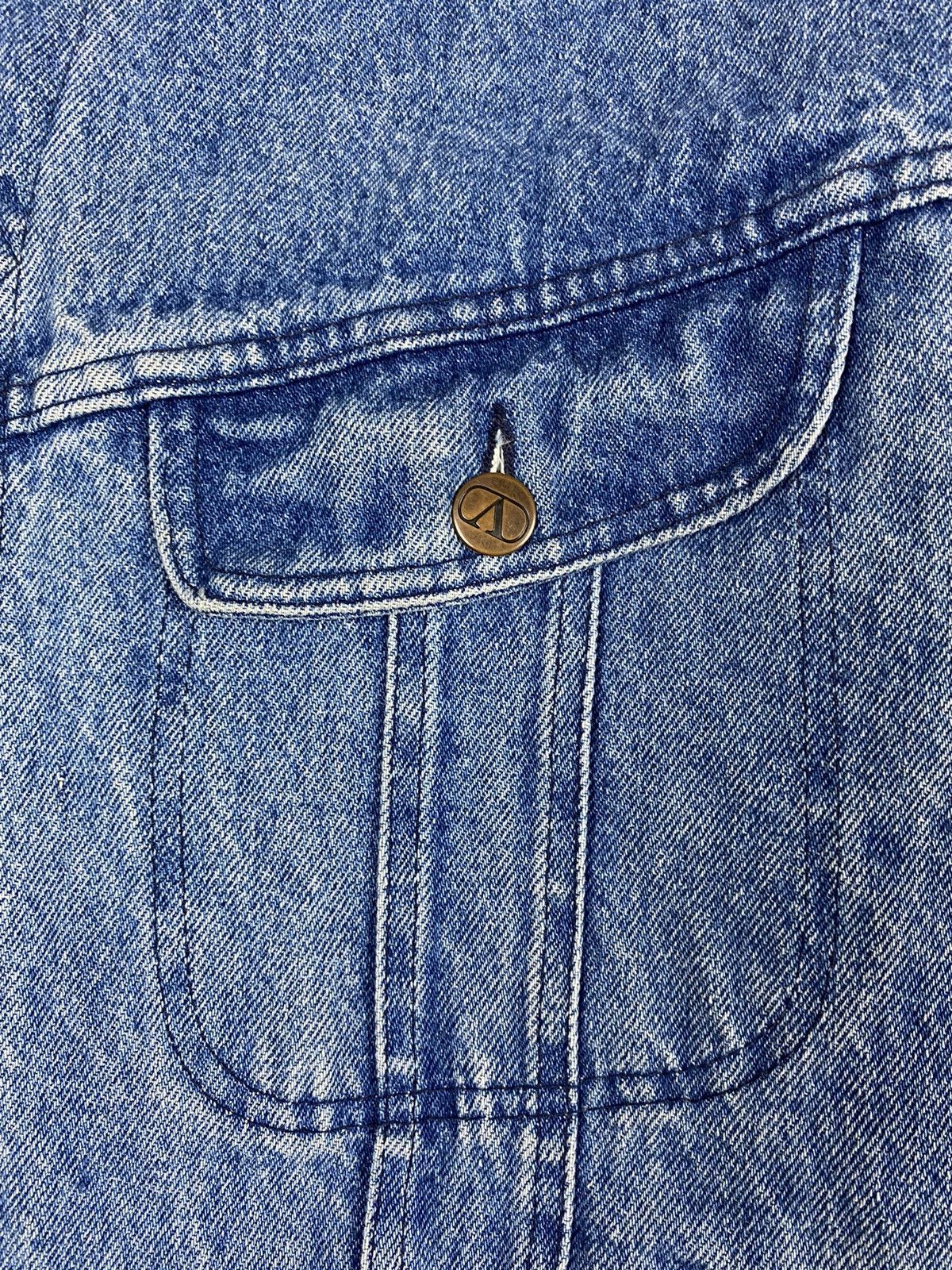 Valentino Rare Vintage Valentino Sherpa Denim Jacket Size US L / EU 52-54 / 3 - 13 Thumbnail