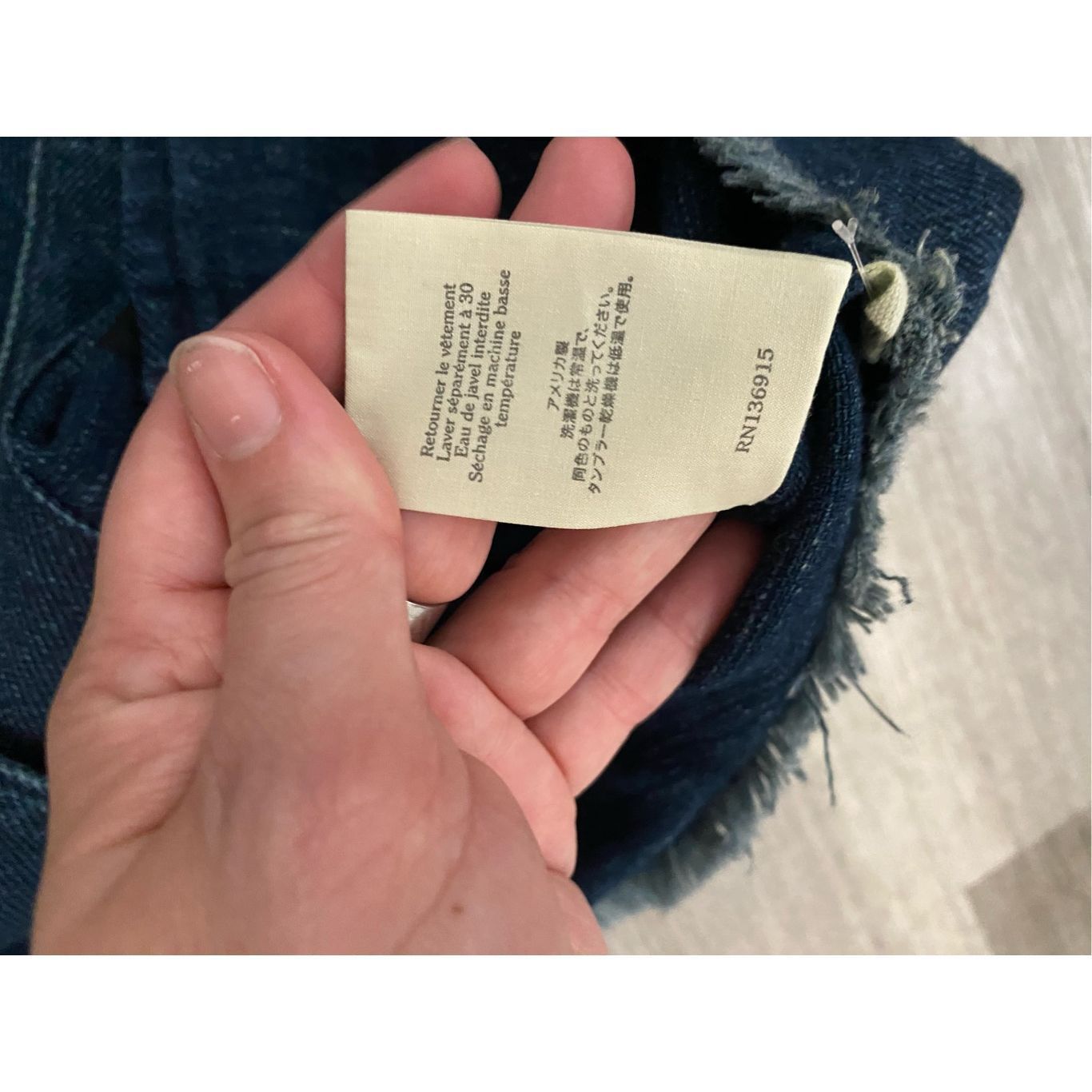 Simon Miller Simon Miller Denim Raw-Edged Short Sleeve Jean Jacket, Sz Me Size M / US 6-8 / IT 42-44 - 6 Thumbnail