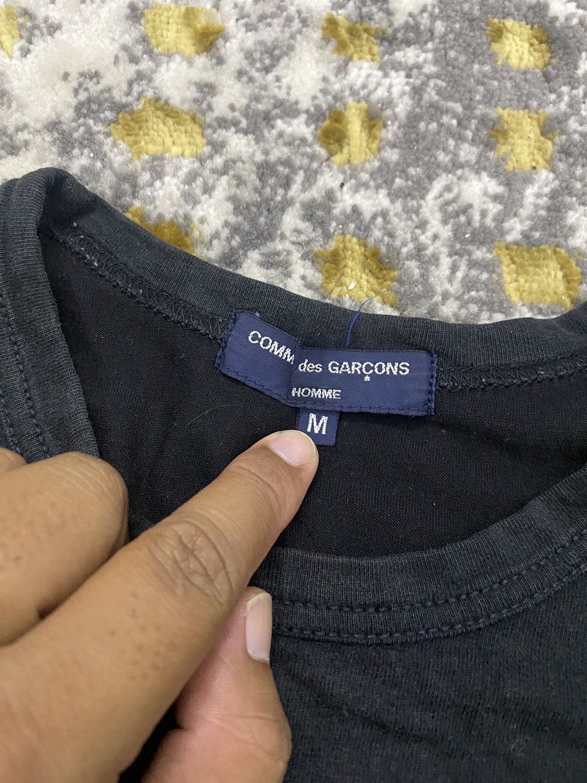Comme des Garcons Homme × Comme des Garcons Homme Plus DOUBLE LAYER T-SHIRT COMME DES GARCONS HOMME DESIGN Size US M / EU 48-50 / 2 - 5 Thumbnail