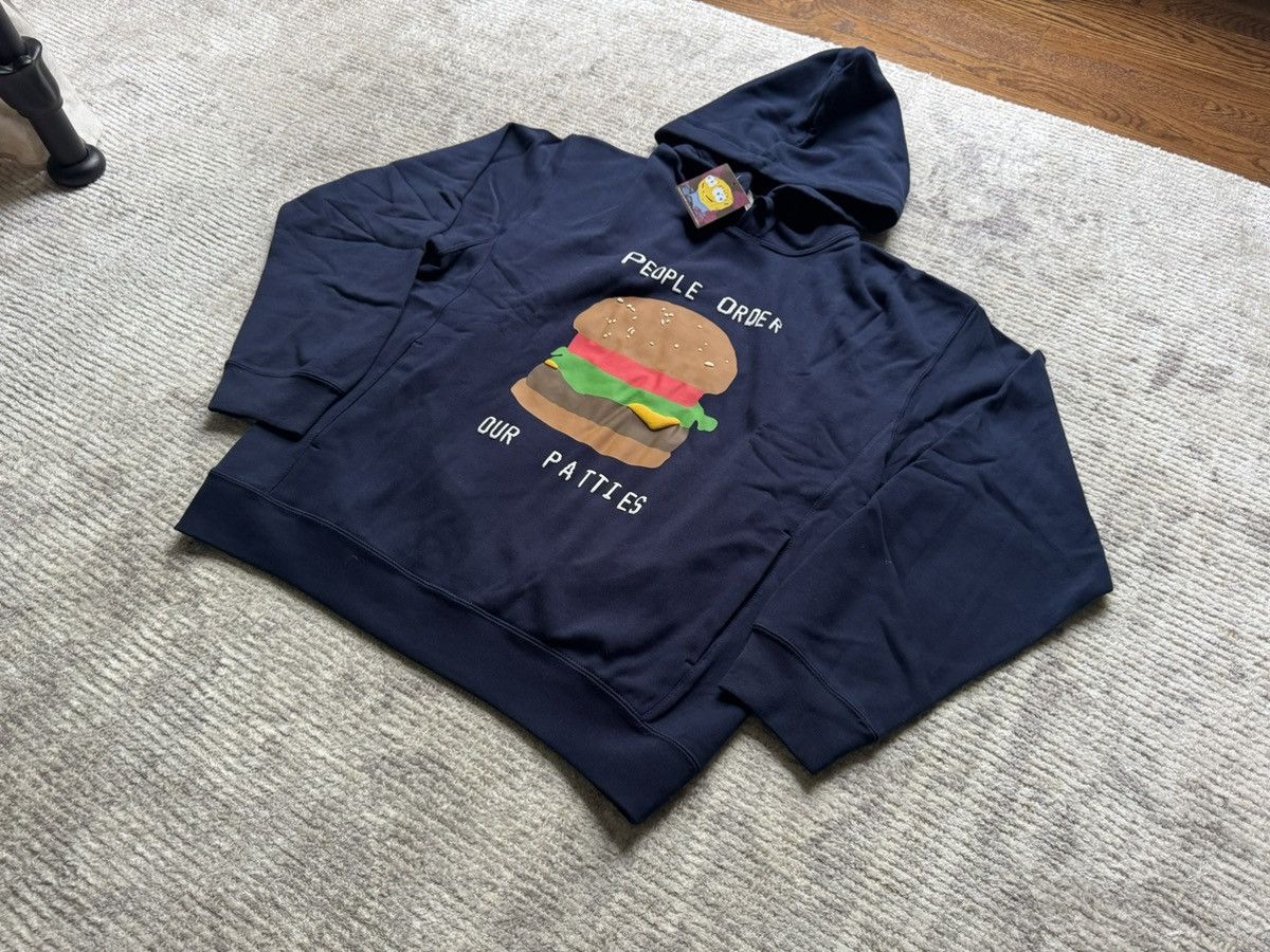 Cactus Plant Flea Market × Uniqlo CPFM x Spongebob Squarepants POOP Hoodie Medium Blue Navy Size US M / EU 48-50 / 2 - 2 Thumbnail