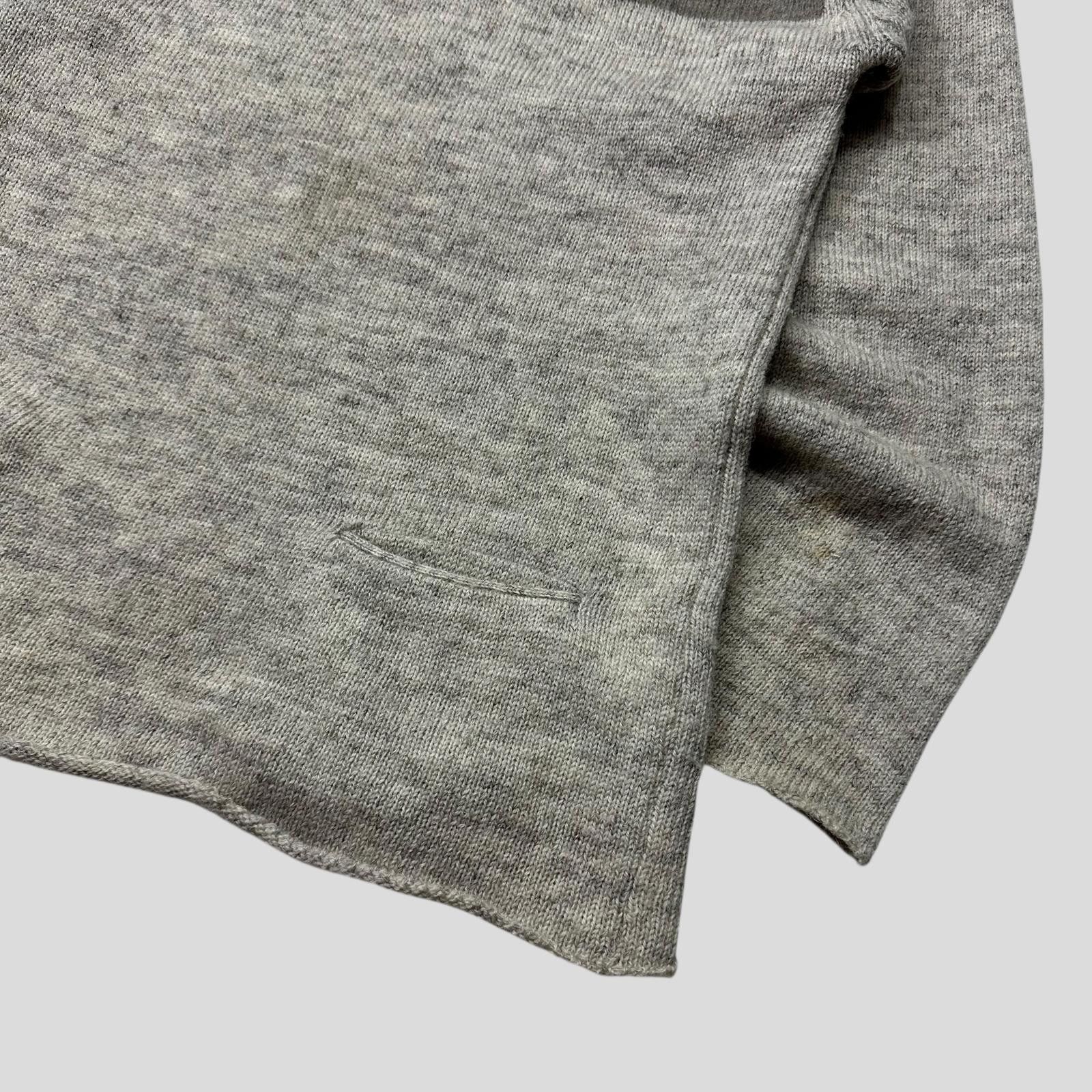 Comme des Garcons Comme Des Garçons 1995 Homme Striped Wool Collar Cardigan M Size US M / EU 48-50 / 2 - 3 Thumbnail