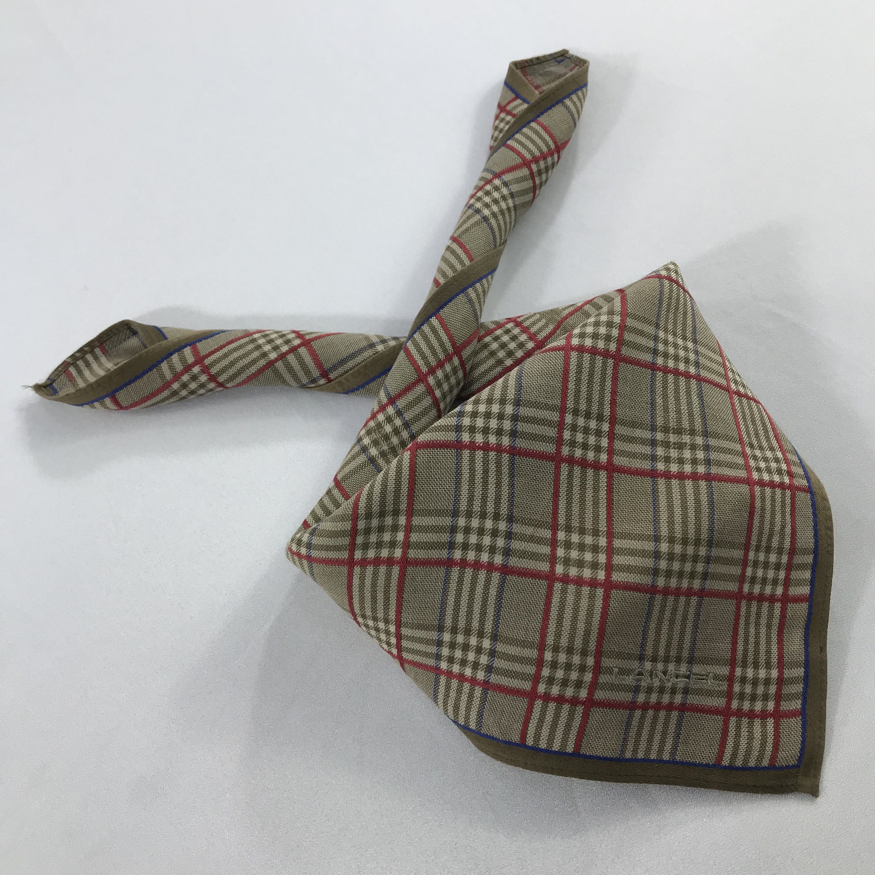 Lancel × Vintage Lancel Bandana / Handkerchief / Neckerchief - S2128 Size ONE SIZE - 4 Thumbnail
