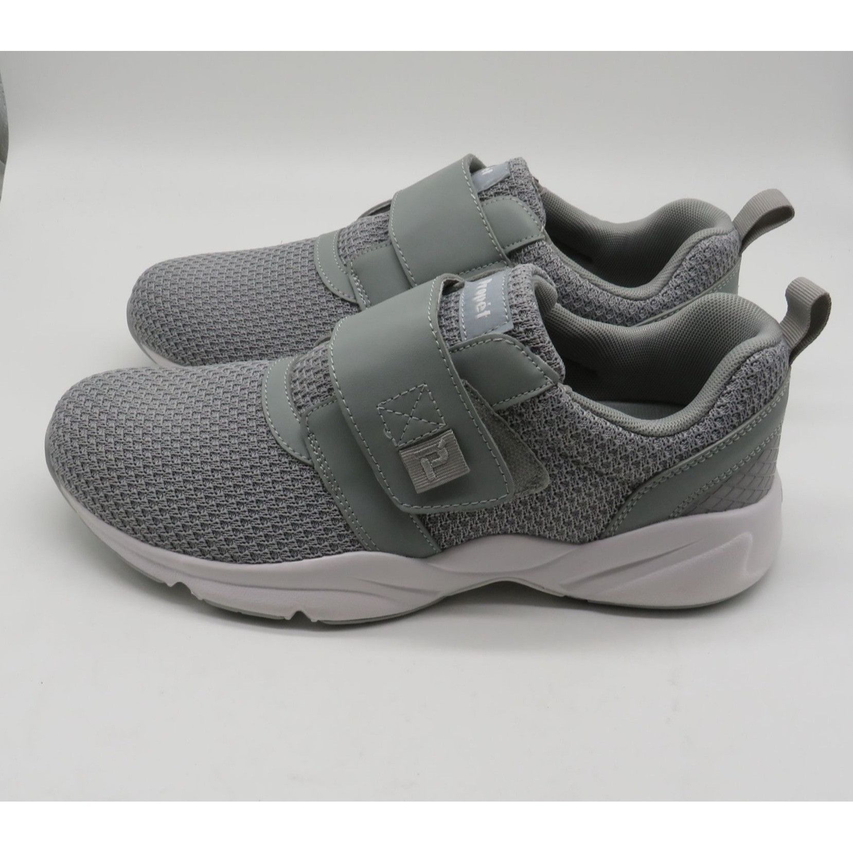 Other Propet Men's Gray Mesh Adjustable Strap Walking Shoes Size 1 Size US 10 / EU 43 - 4 Thumbnail