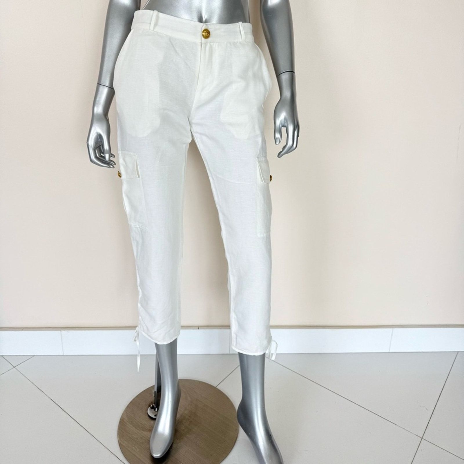 Parker Parker NY women linen pants size S Size 27" / US 4 / IT 40 - 1 Thumbnail