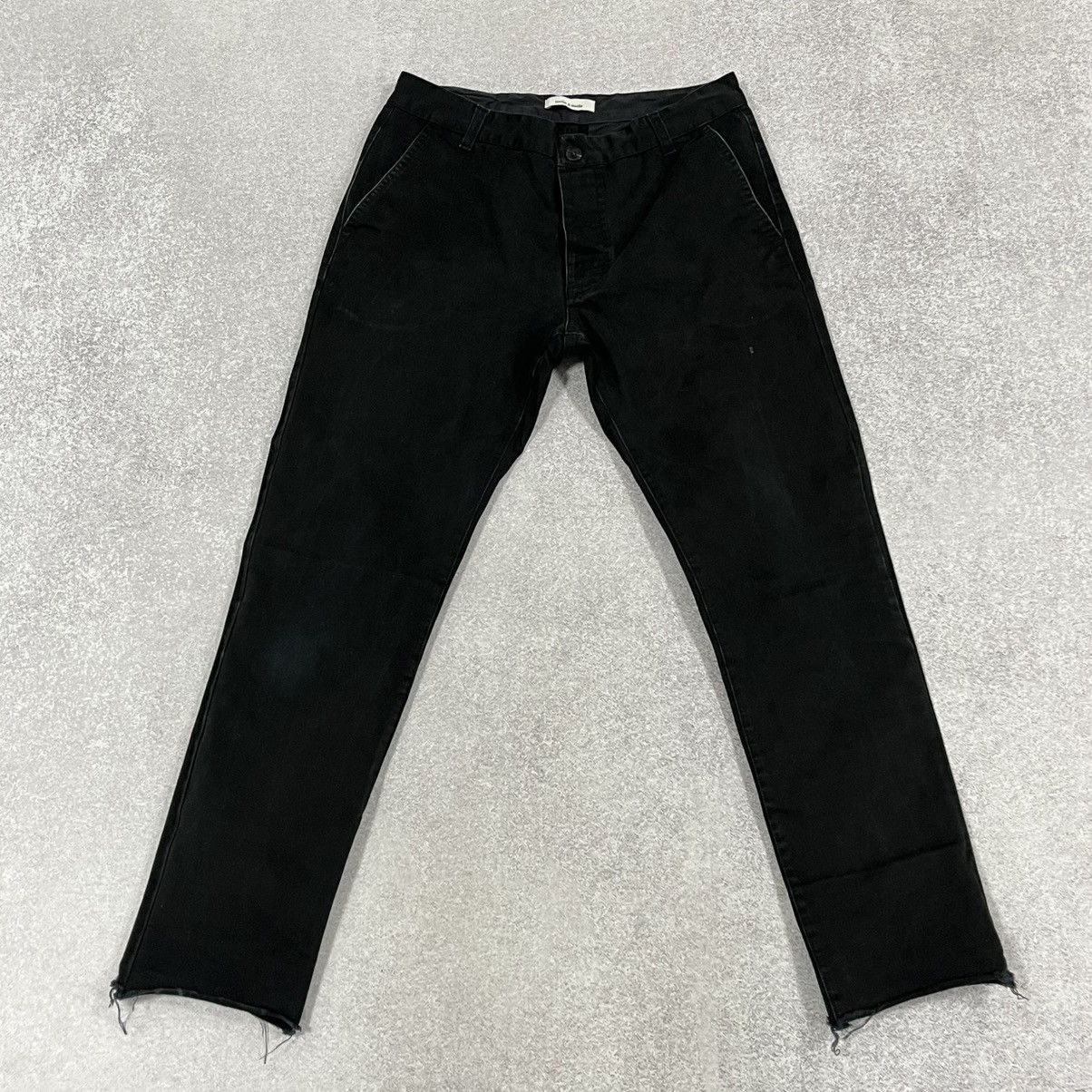 Samsoe Samsoe Black Samsoe Samsoe straight leg jeans chinos Size US 31 - 1 Thumbnail