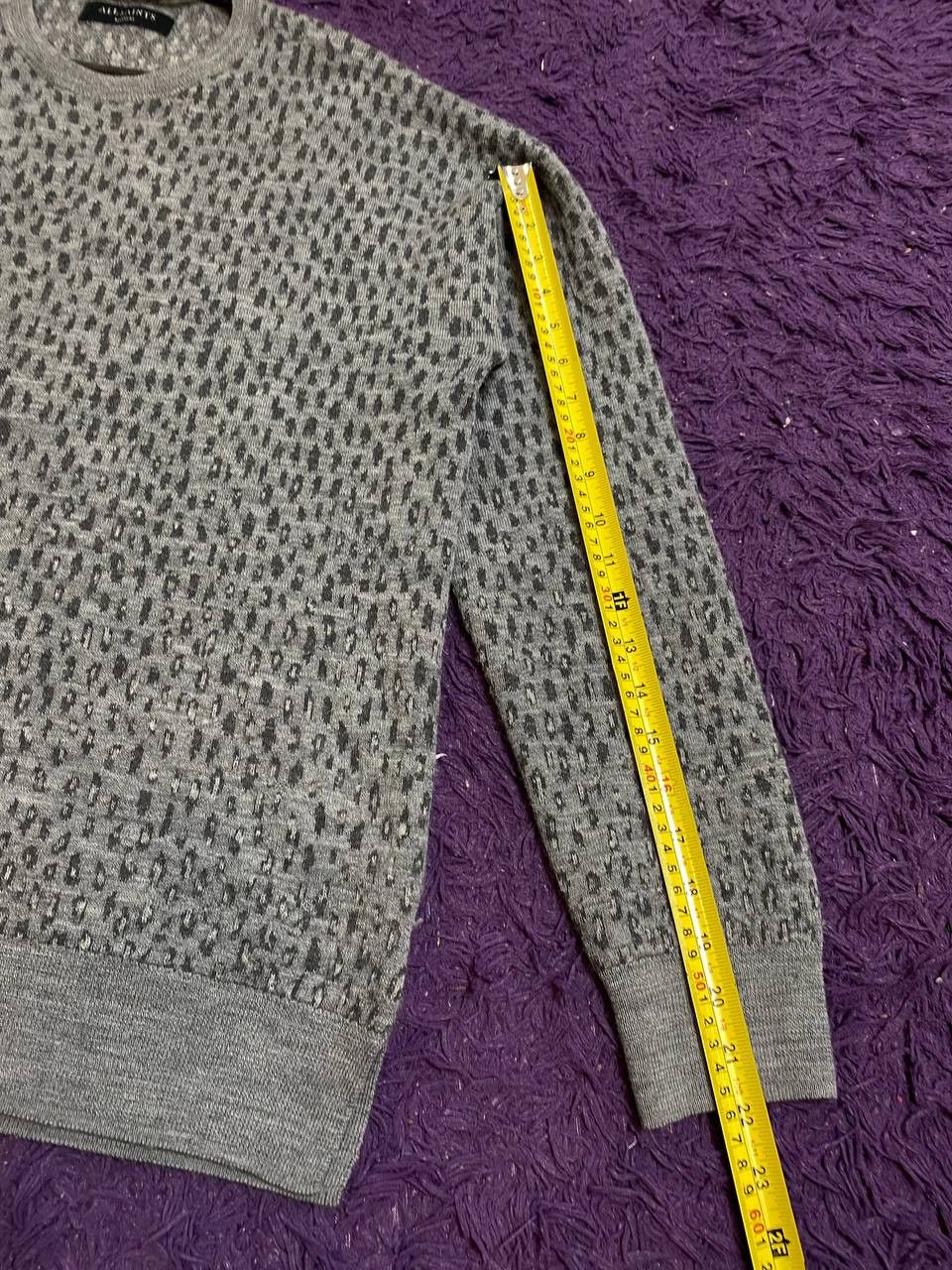 Allsaints Y2K Vintage print Sweaters gray Allsaints streetwear size M Size US M / EU 48-50 / 2 - 12 Thumbnail