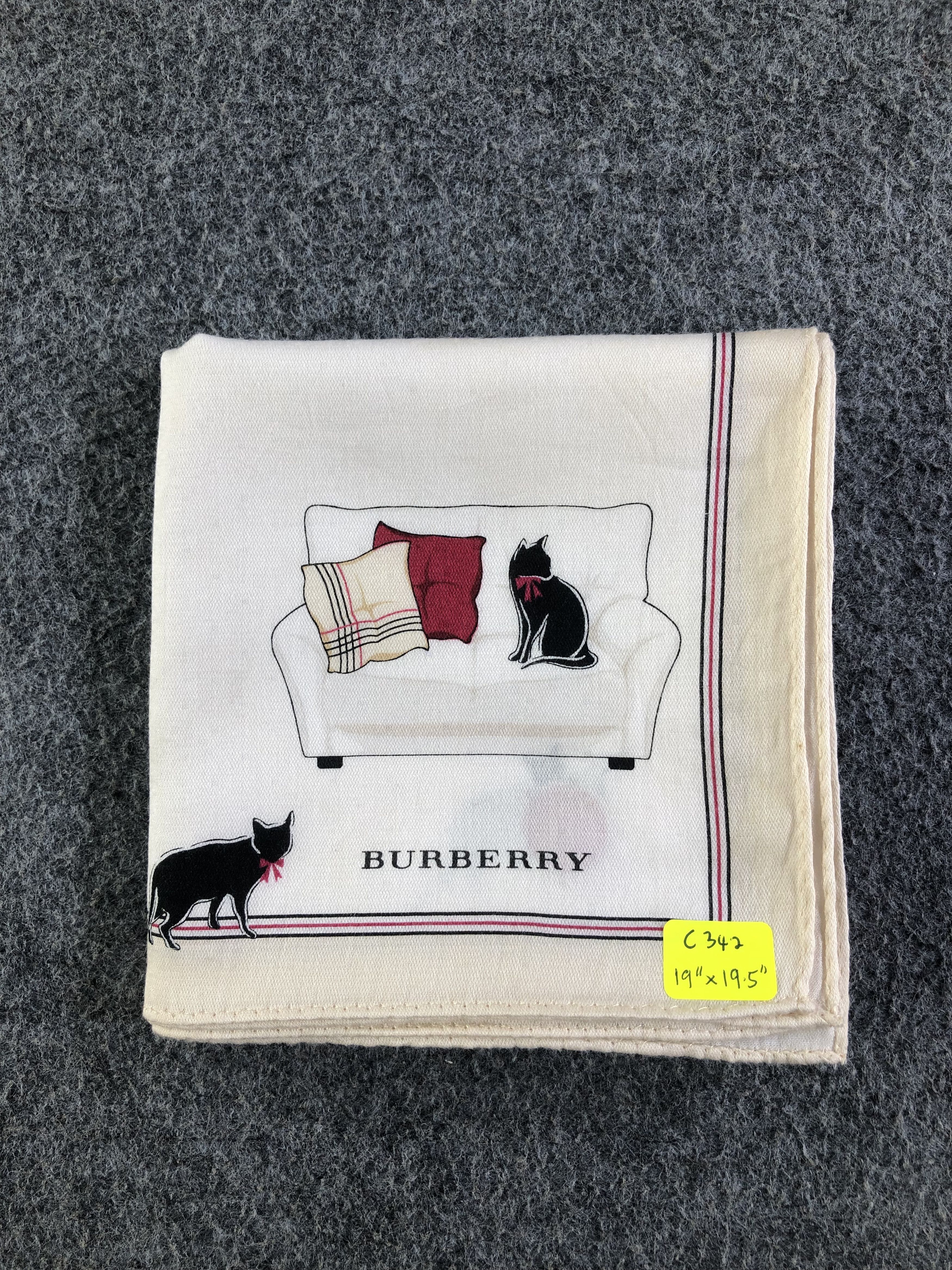 Burberry Burberry Handkerchief / Bandana / Neckerchief C342 Size ONE SIZE - 7 Thumbnail