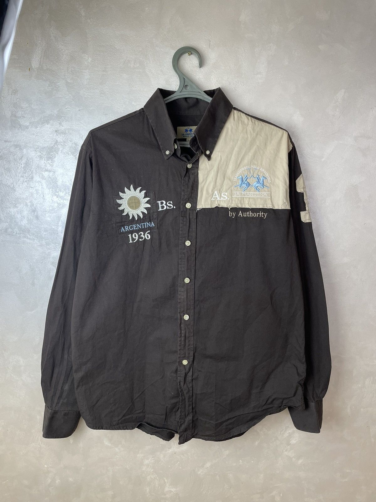 La Martina Vintage La Martina Argentina polo shirt button up L Men Size US XL / EU 56 / 4 - 4 Thumbnail