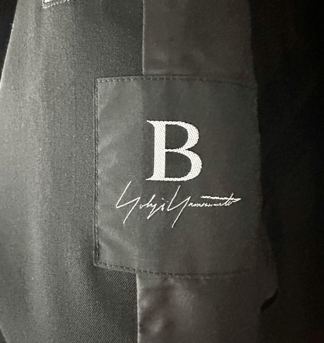 Yohji Yamamoto B Yohji Yamamoto - W/Gabardine Bias Fastener Long Coat Size US L / EU 52-54 / 3 - 8 Thumbnail