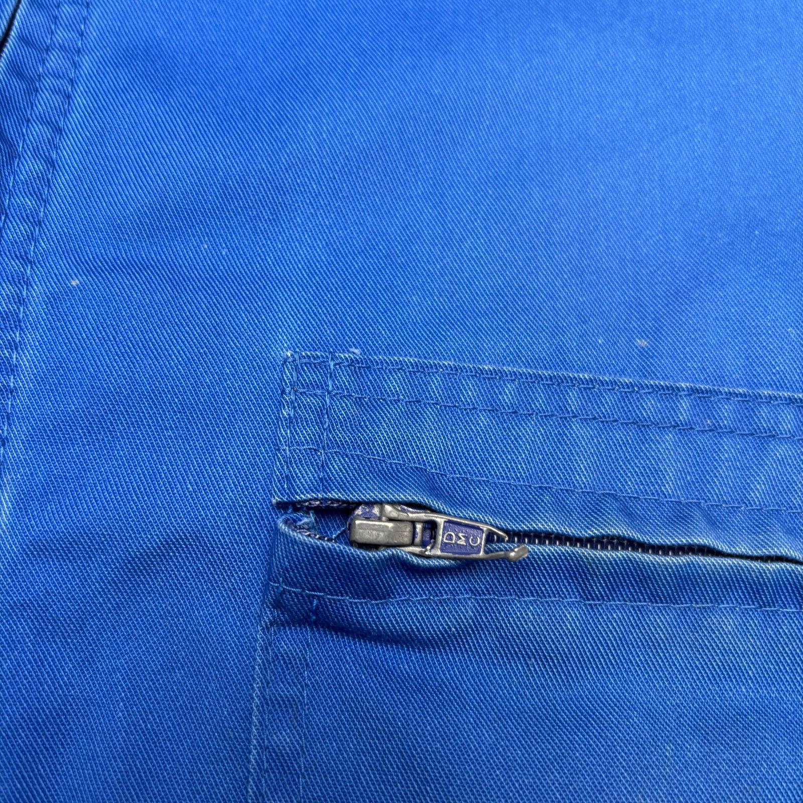 Vintage Vintage 60s French Workwear Zip Jacket Boxy Cropped XL Size US XL / EU 56 / 4 - 3 Thumbnail