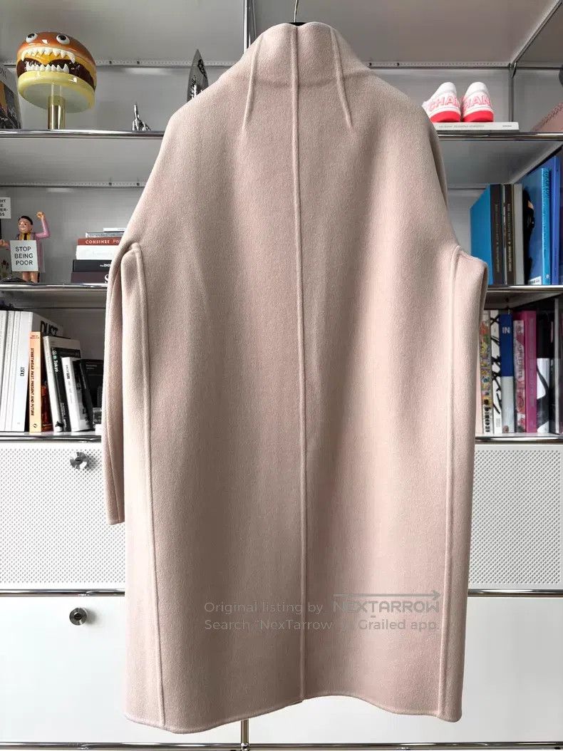 Loro Piana Loro Piana Light Pink Lamb Skin Collar Baby Cashmere Coat Size M / US 6-8 / IT 42-44 - 3 Thumbnail