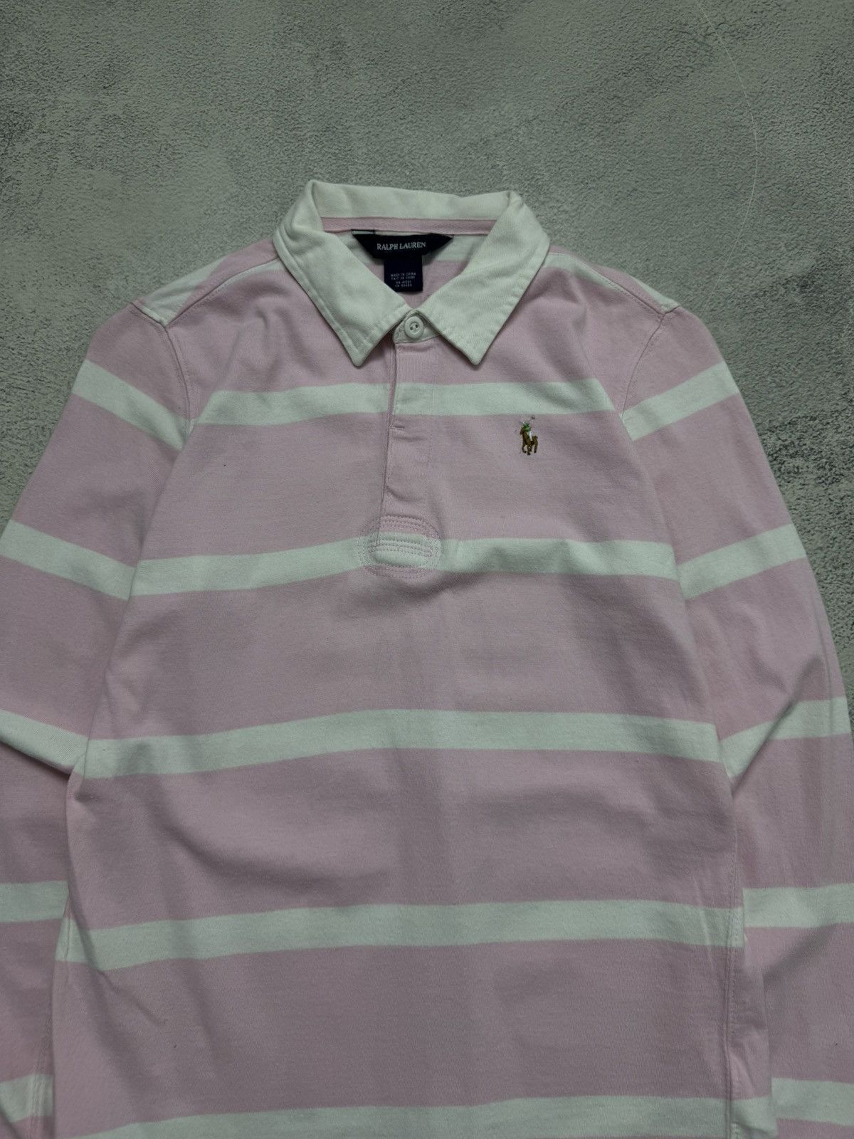 Polo Ralph Lauren Vintage Vintage Polo Ralph Lauren Rugby long sleeve Size S / US 4 / IT 40 - 1 Thumbnail