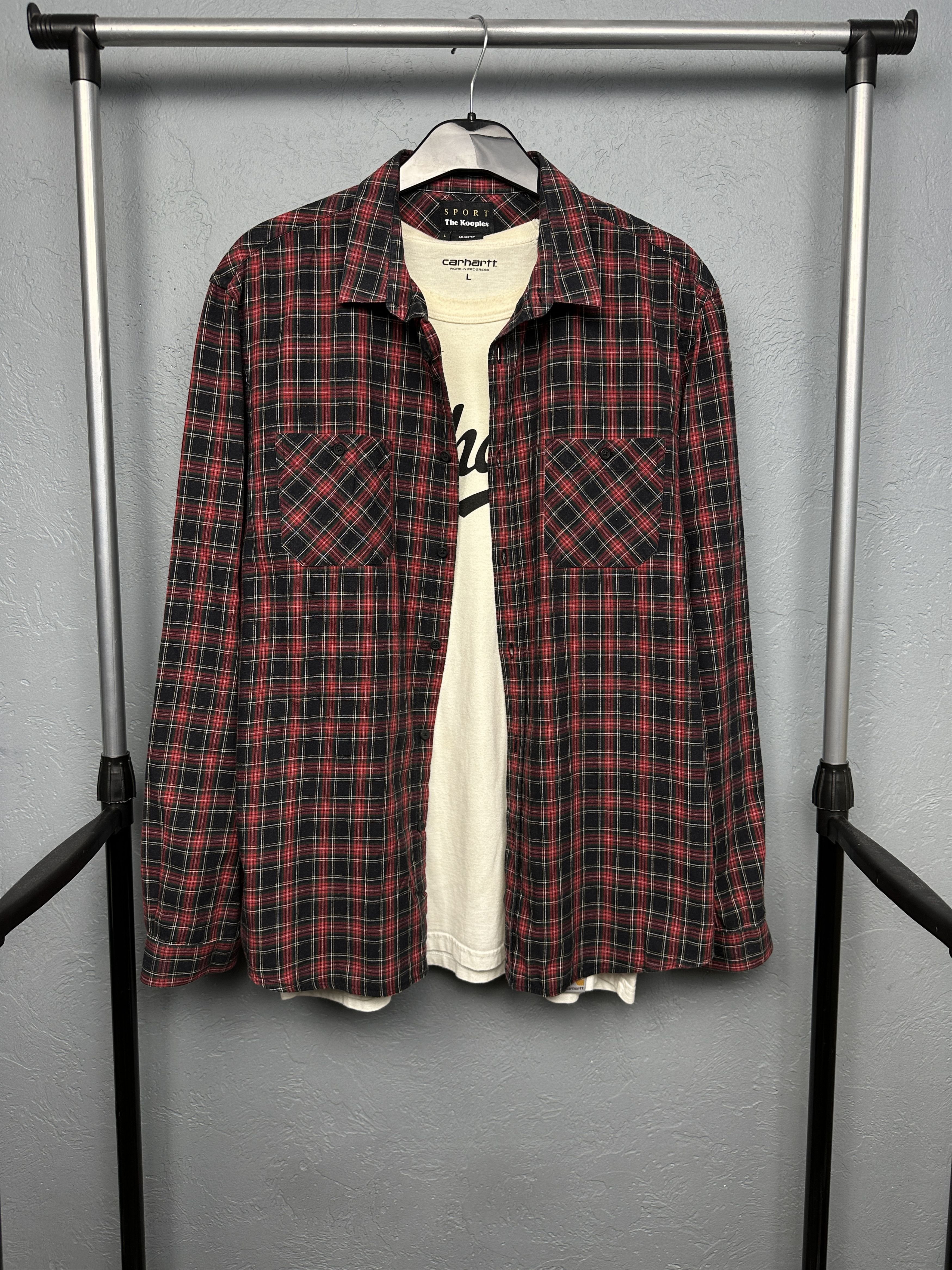 The Kooples The Kooples Sport Mens Long Sleeve Shirt Size US L / EU 52-54 / 3 - 1 Thumbnail