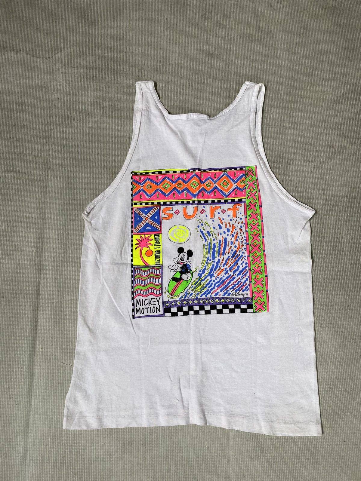 Disney Tank top x Disney x Mickey mouse x vintage Size US L / EU 52-54 / 3 - 1 Thumbnail