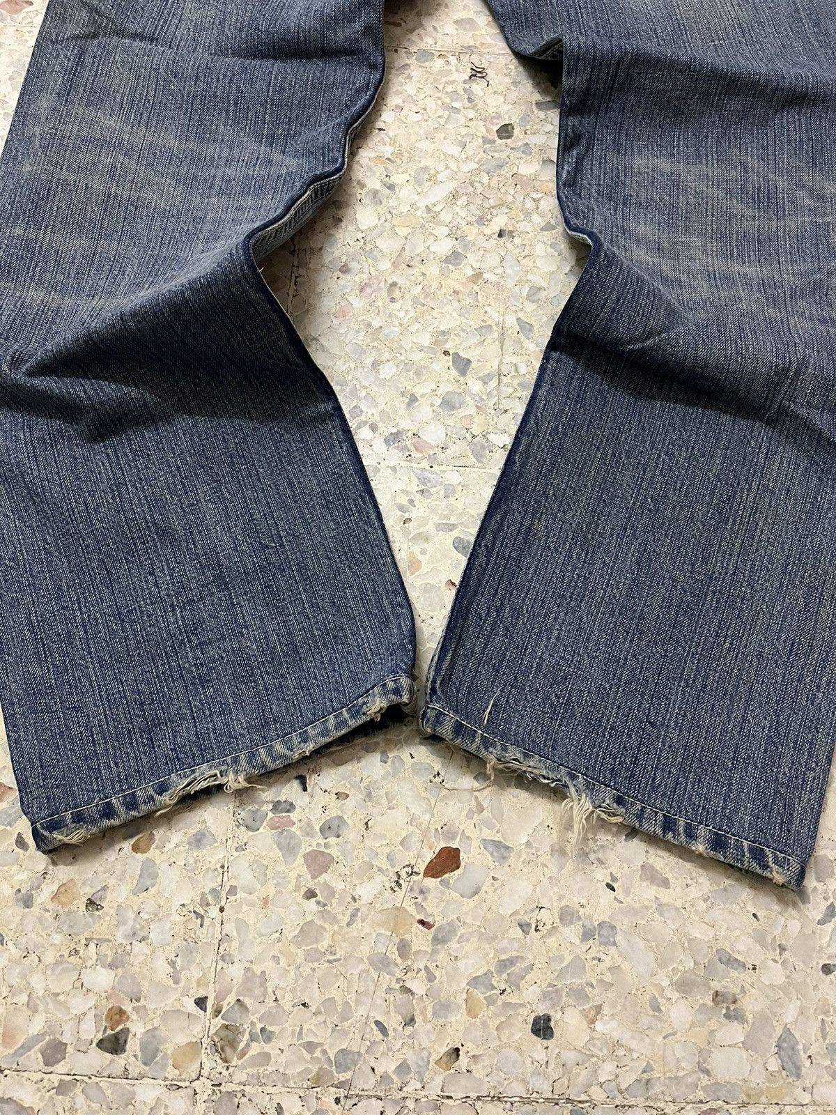 Japanese Brand Japanese brand Takeo kikuchi distress denim style Size US 34 / EU 50 - 6 Thumbnail