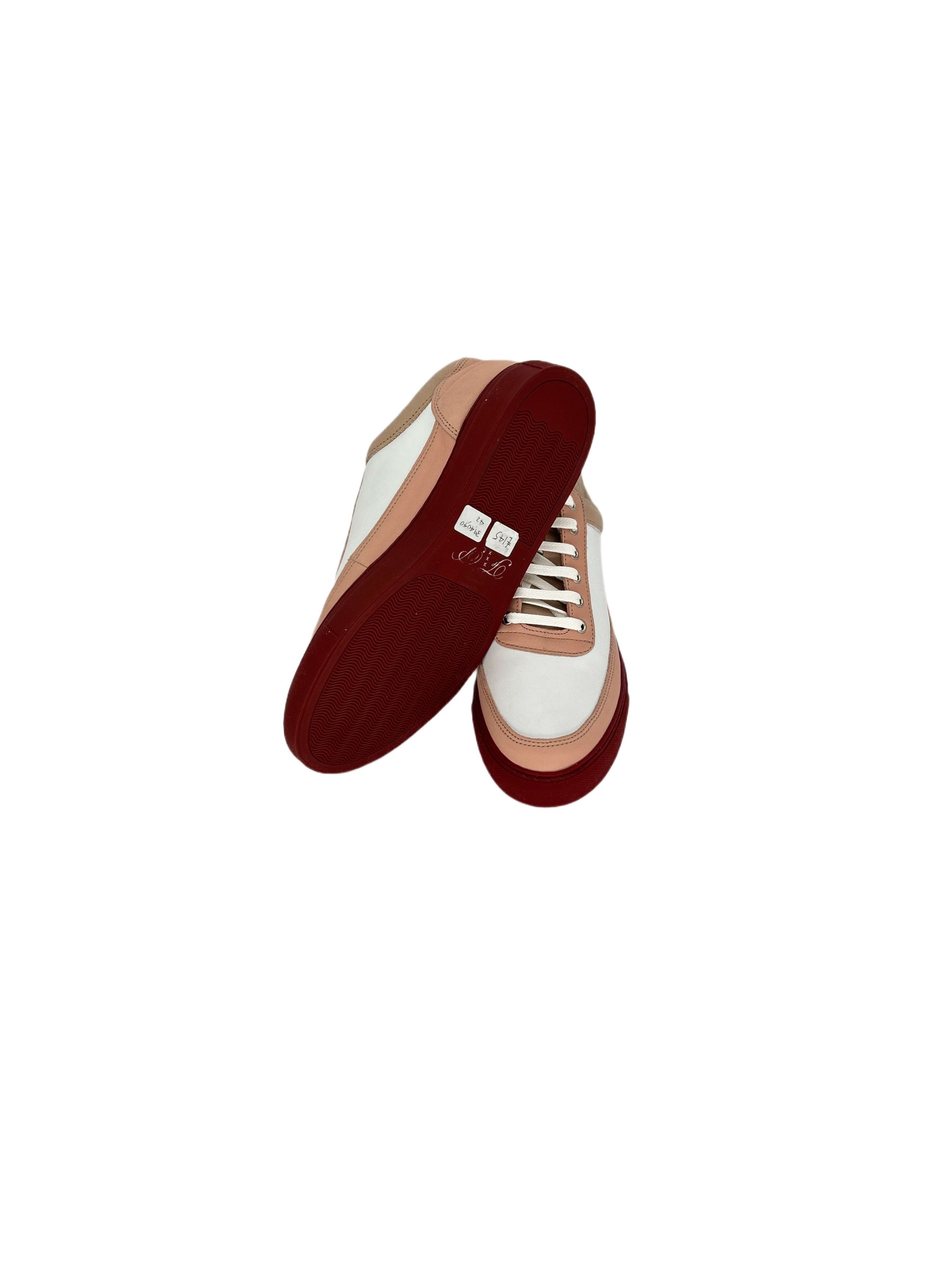 Filling Pieces Filling Pieces Low Top Nude Bladeux White Trainers Size US 7 / EU 40 - 4 Thumbnail