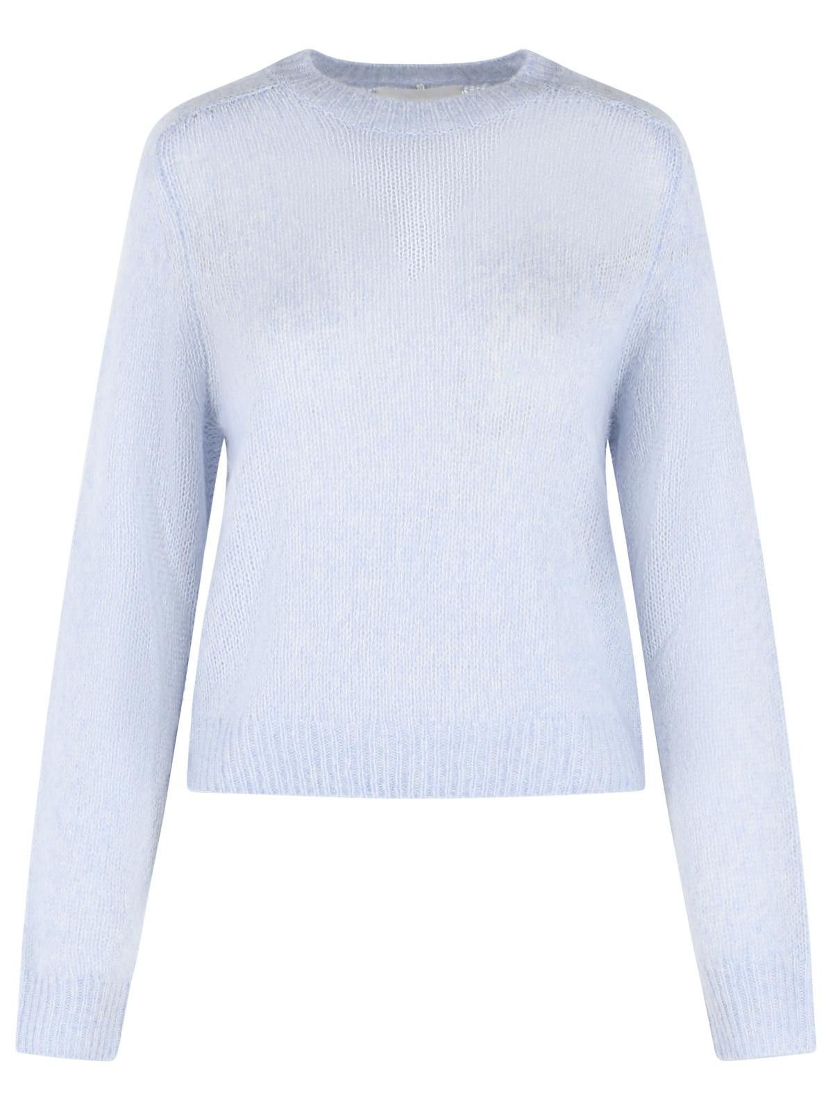Lisa Yang 'solene' Sweater In Light Blue Cotton And Cashmere, Women's