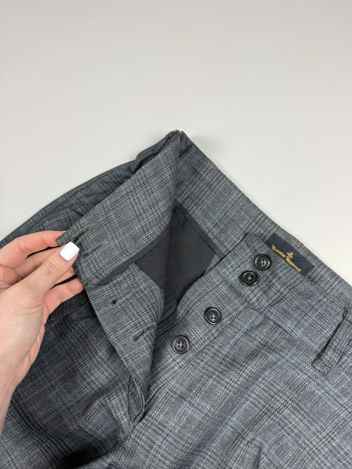 Designer × Vivienne Westwood Vivienne Westwood Anglomania Avant-garde Dress Pants Size 26" / US 2 / IT 38 - 12 Thumbnail