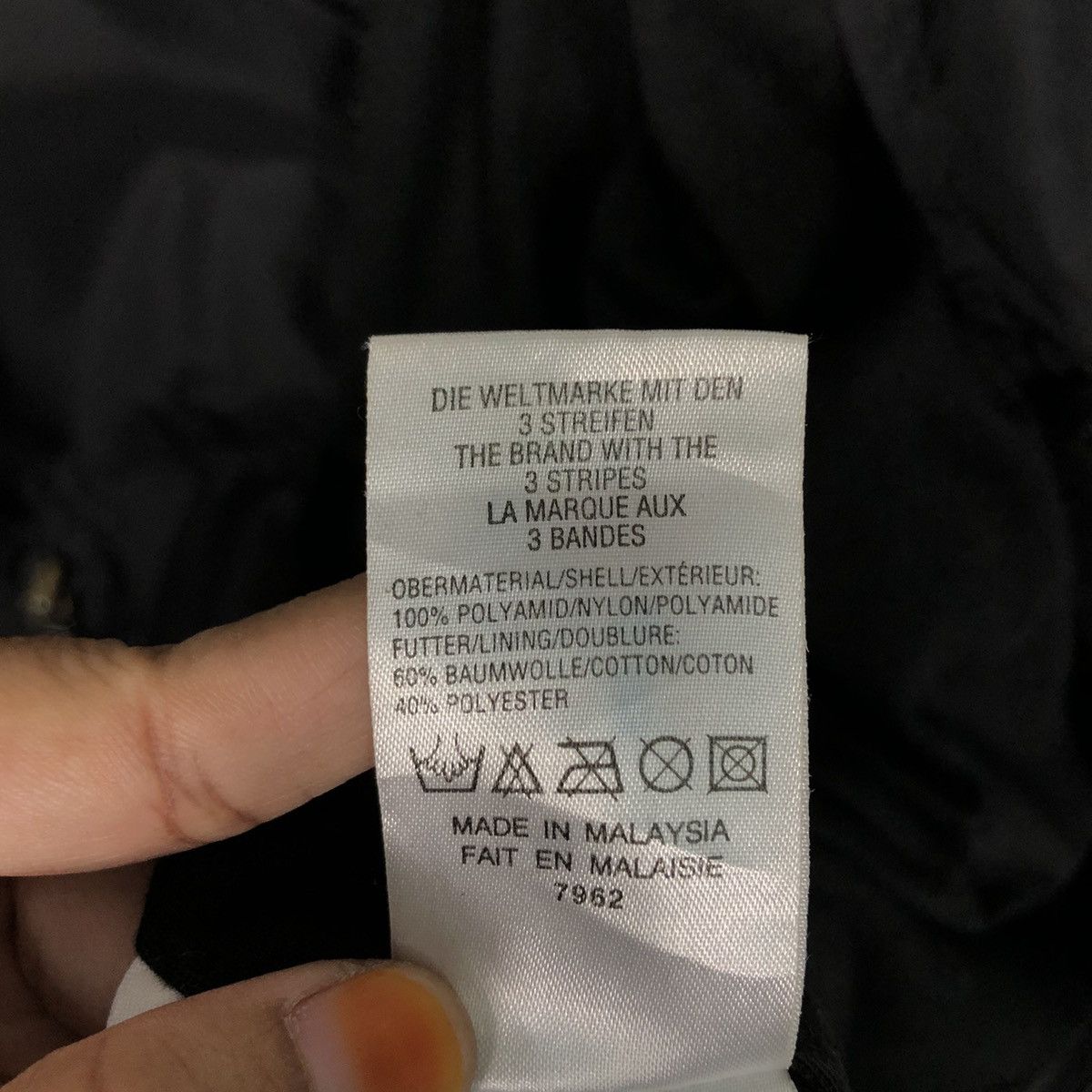 Adidas 📌Vintage Bomber Light Jacket Rich Black Adidas Size US L / EU 52-54 / 3 - 21 Thumbnail