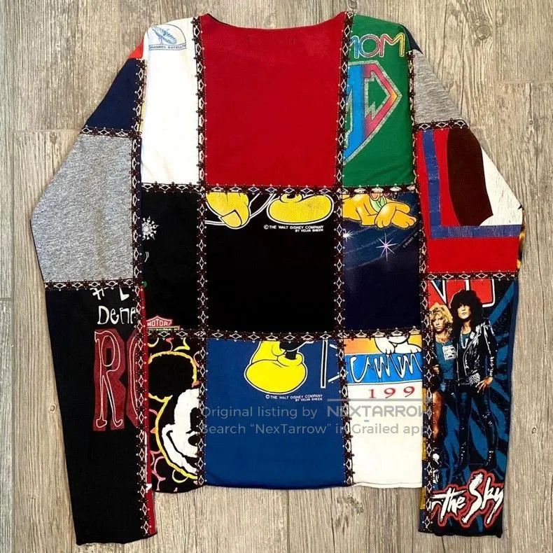 Number (N)ine NUMBER (N)INE 2002AW Patchwork T. Size US L / EU 52-54 / 3 - 2 Thumbnail