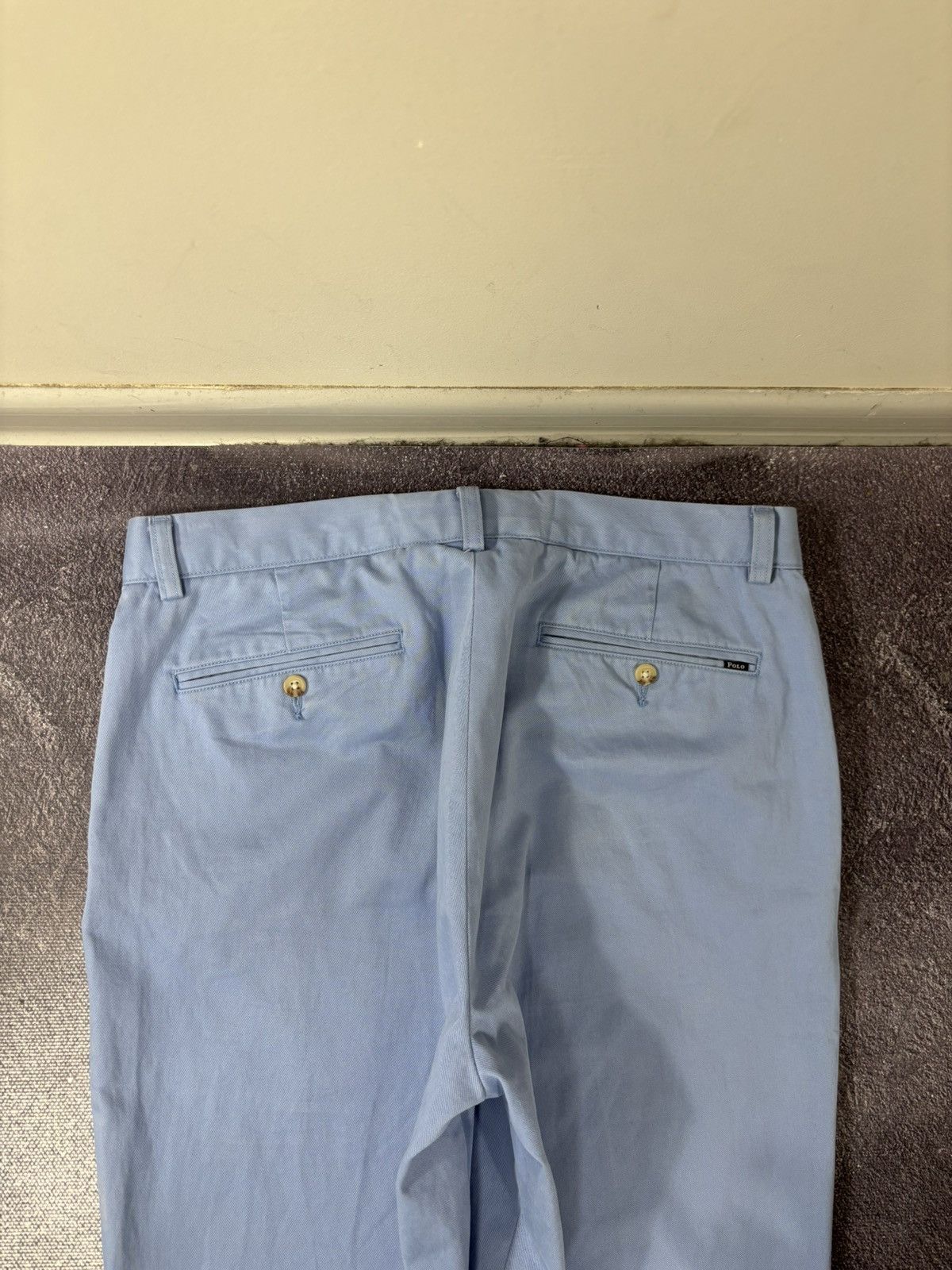 Polo Ralph Lauren Polo Ralph Lauren Men’s Blue Classic Fit Preppy Chino Pants Size US 34 / EU 50 - 21 Thumbnail