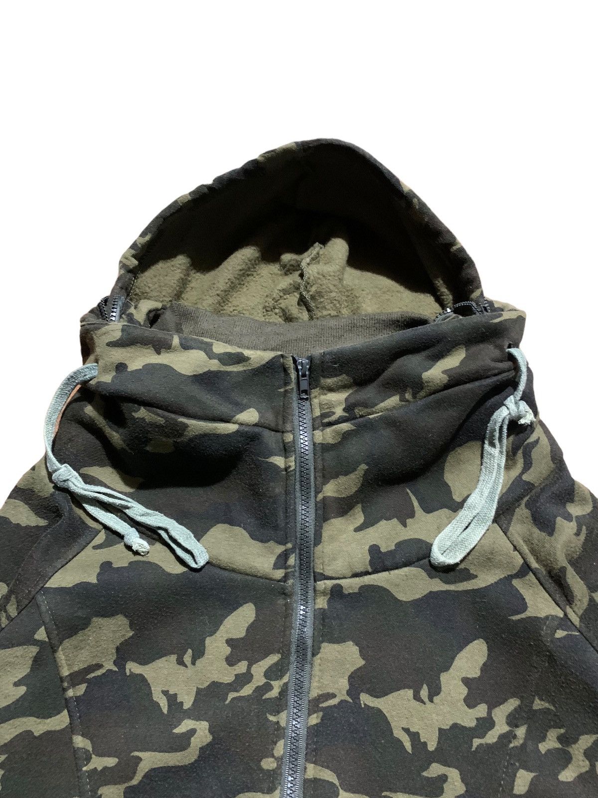 If Six Was Nine Vintage felt Maglietta Goa bono camo zip hoodie style Size US L / EU 52-54 / 3 - 6 Thumbnail