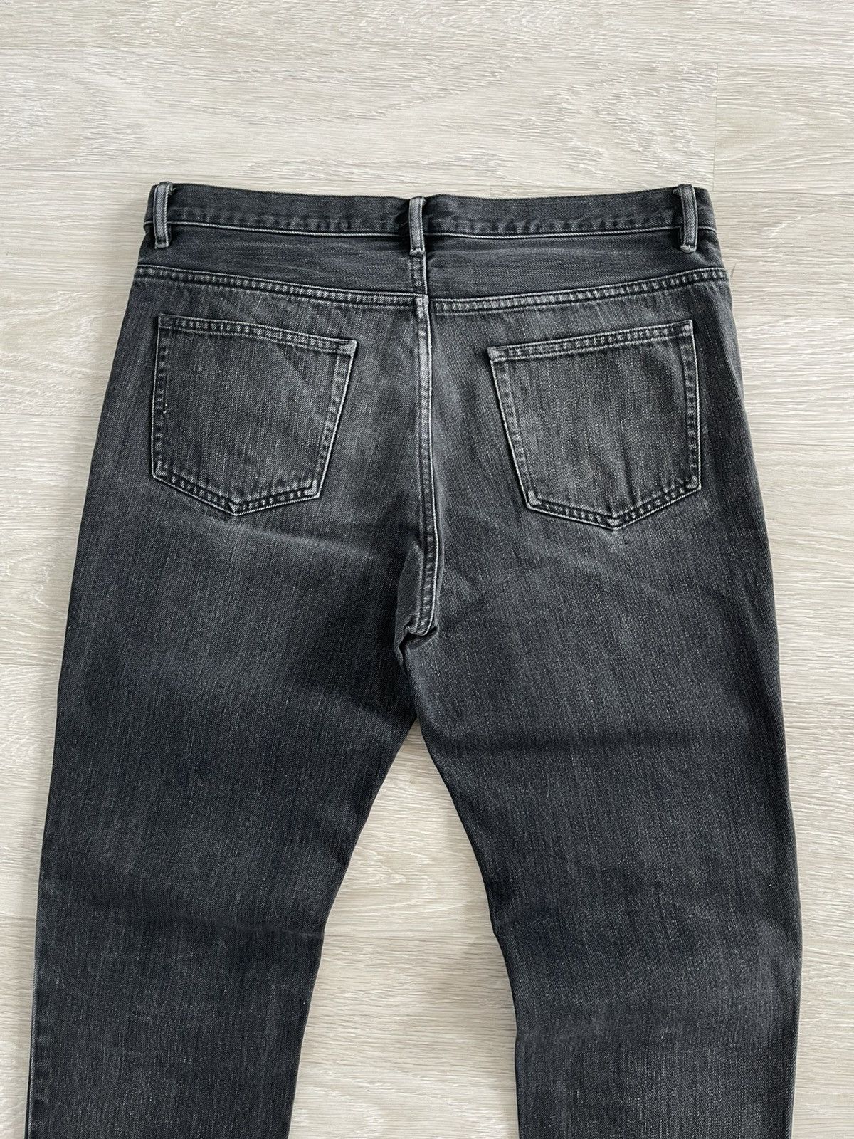 A.P.C. A.P.C. Low Standard Raw Denim Jeans Straight Leg Low Rise Size US 31 - 10 Thumbnail