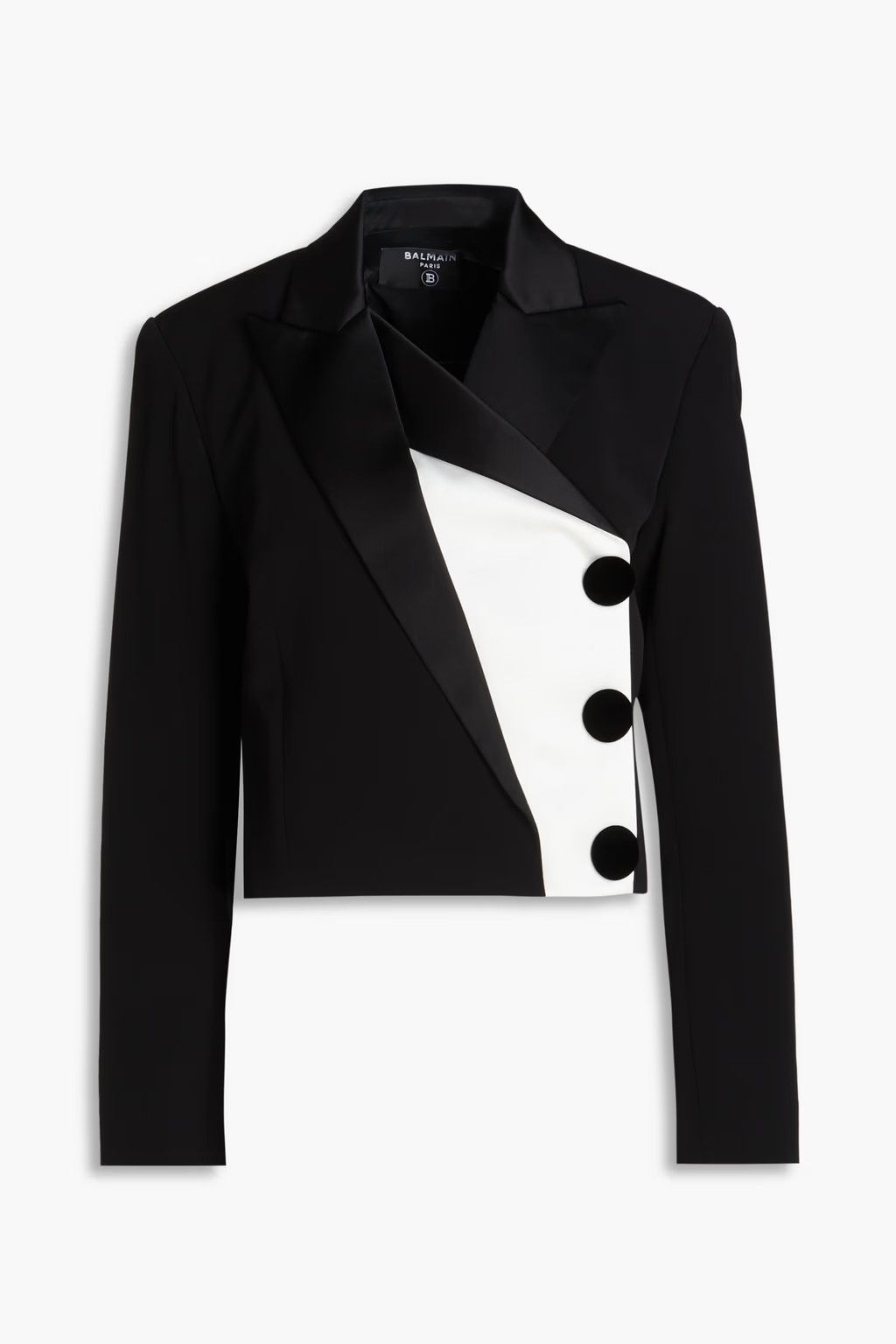 Balmain o1y0525 Blazer in Black/White Size M / US 6-8 / IT 42-44 - 1 Thumbnail