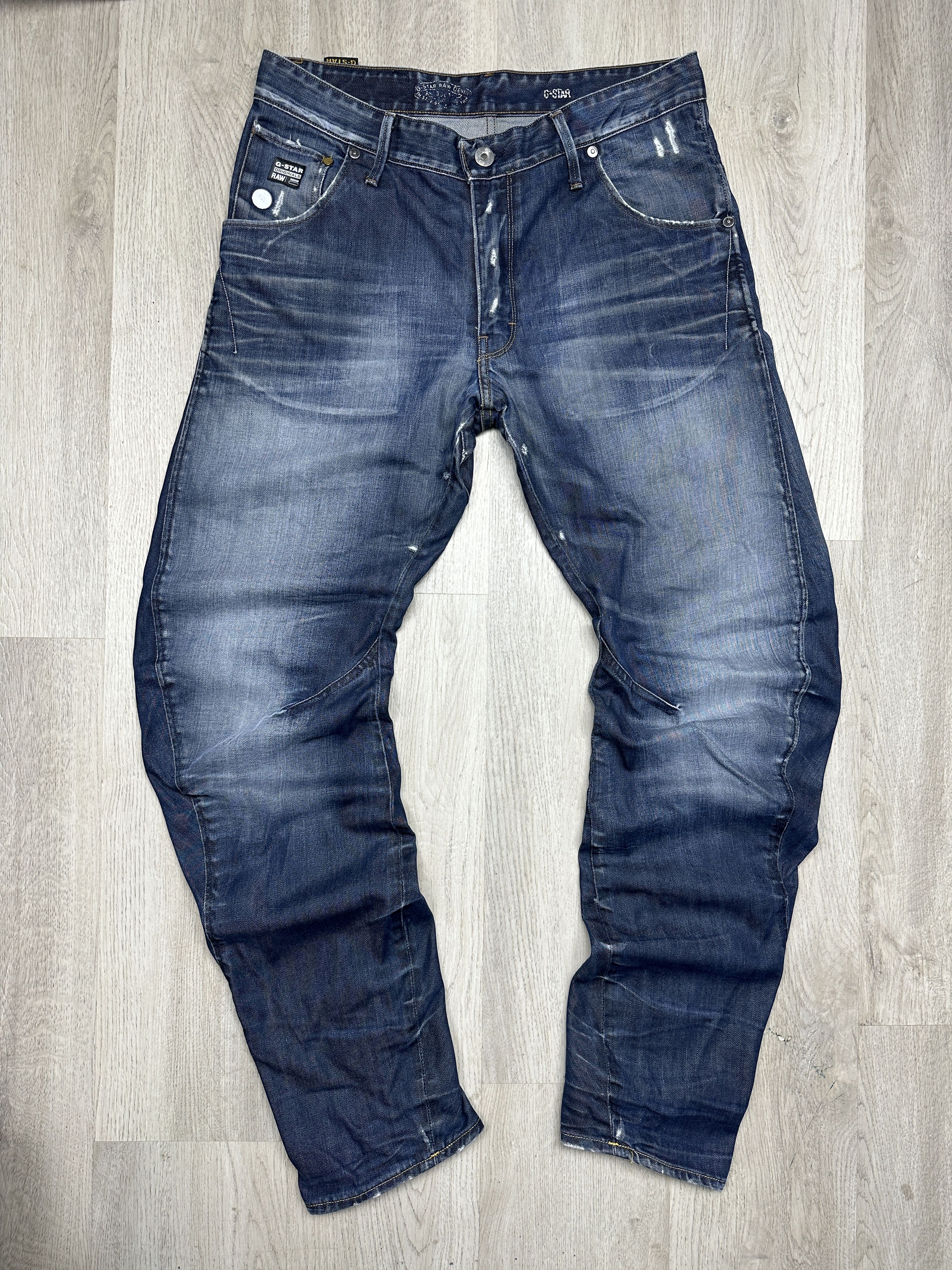 G-Star G Star Raw Mens Arc Loose Tapered Denim Pants Jeans Size US 32 / EU 48 - 1 Thumbnail