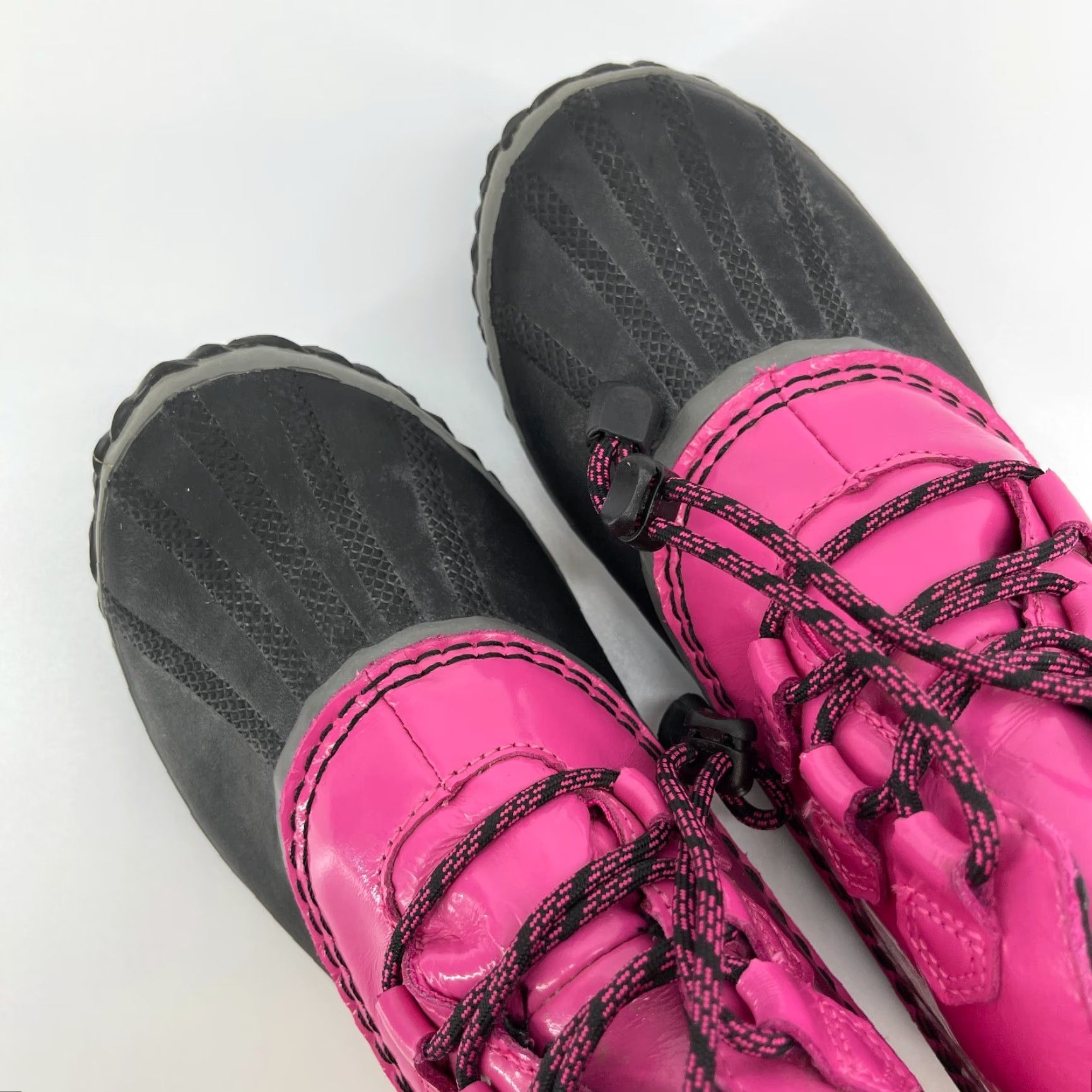 SOREL Sorel Duck Boots Lace Up Pink Black Out N' About NY2635-695 Womens Size US 6 Size US 6 / IT 36 - 5 Thumbnail