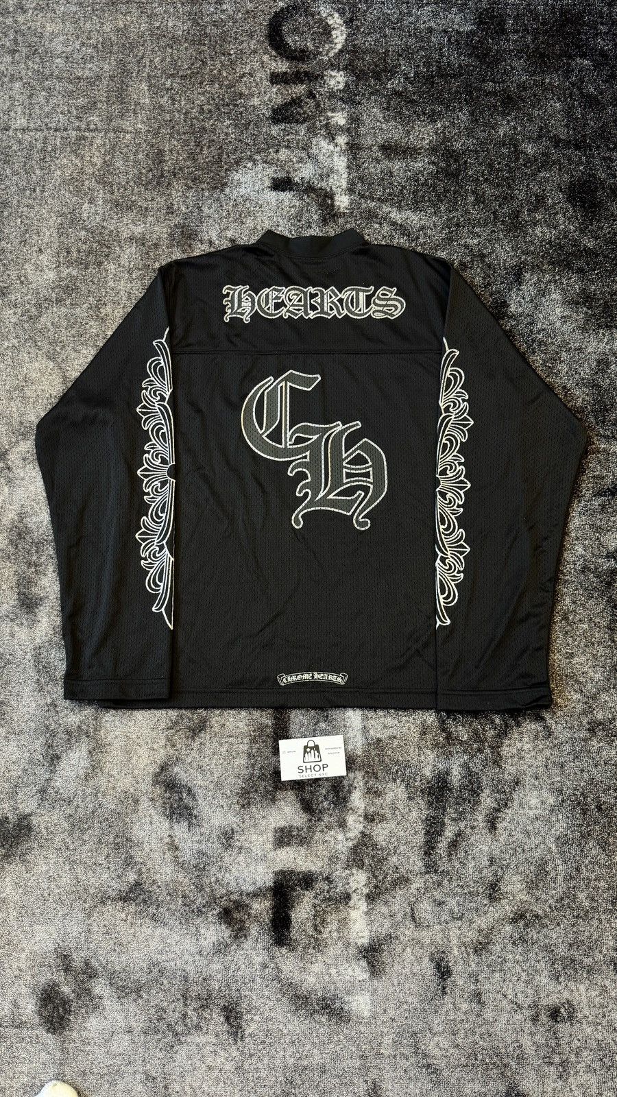 Chrome Hearts BRAND NEW CHROME HEARTS WARM-UP MESH LONG SLEEVE JERSEY Size US L / EU 52-54 / 3 - 2 Thumbnail